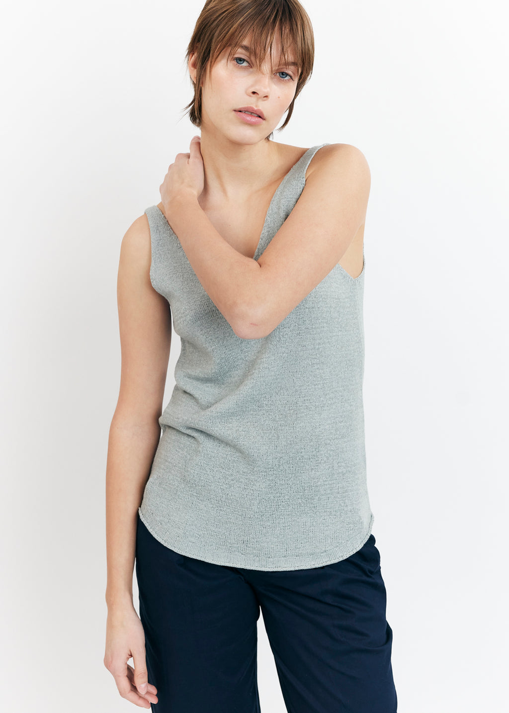 YILON イロン RIBBON CAMI SET TOPS Ribbon Yarn Cami – Livom