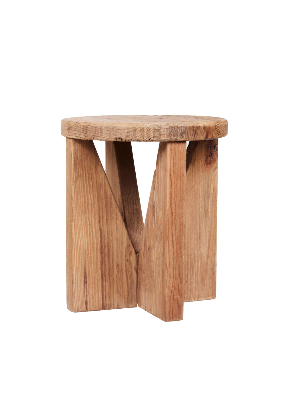 Table tabouret en bois