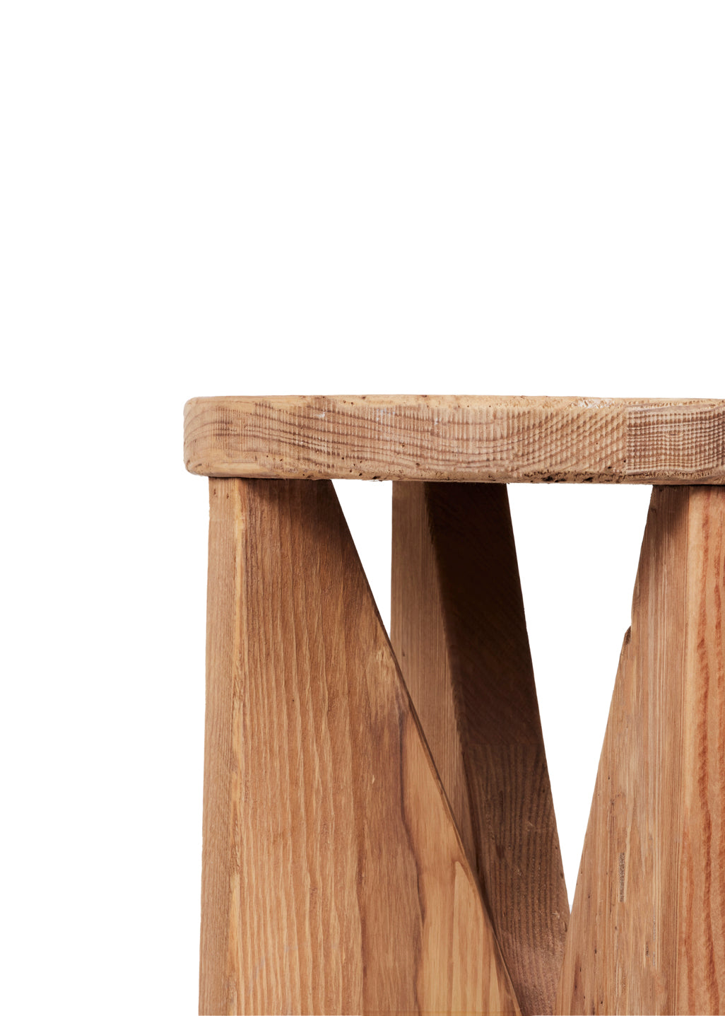 Table tabouret en bois