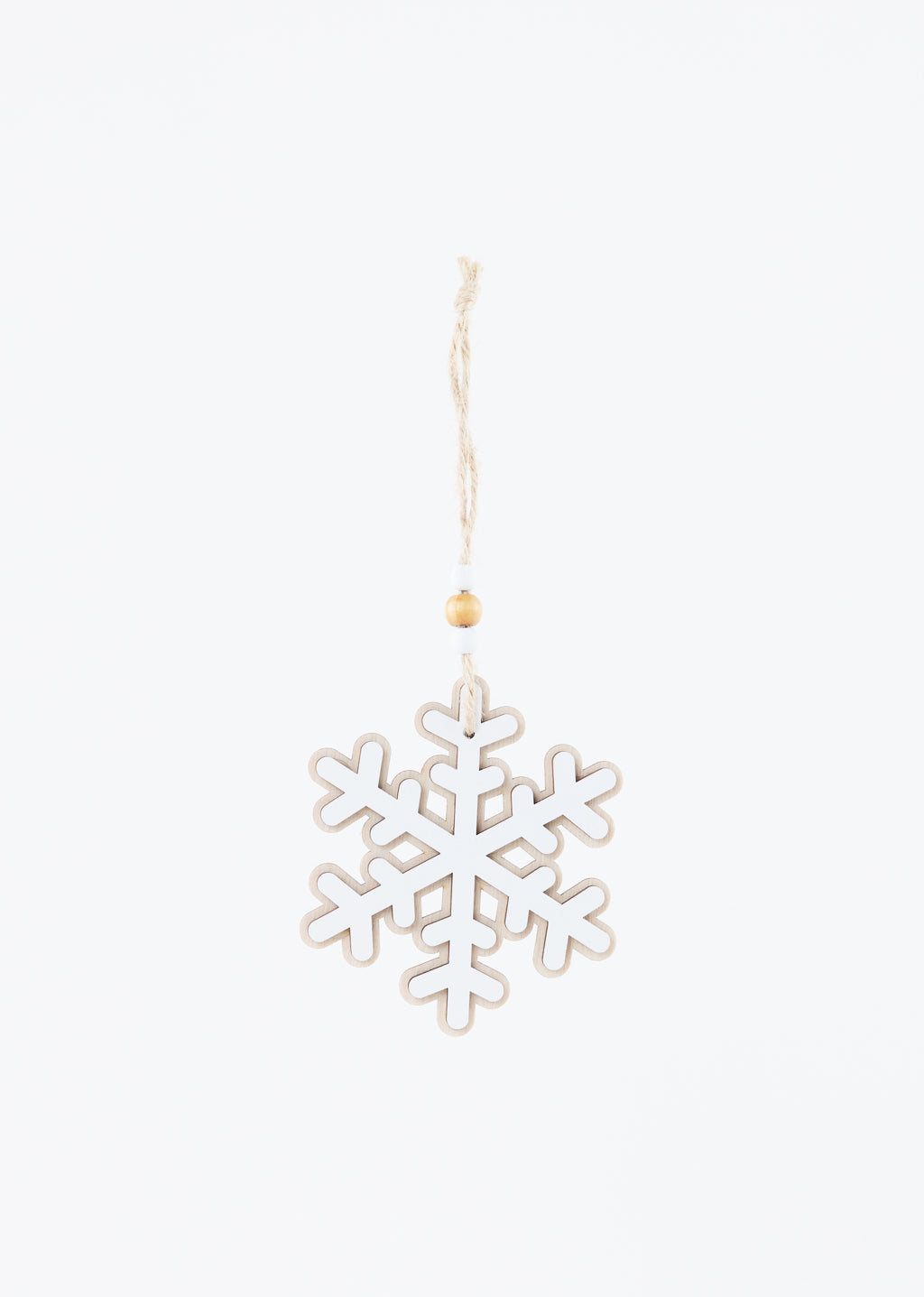 Décoration d'arbre - flocon de neige 2