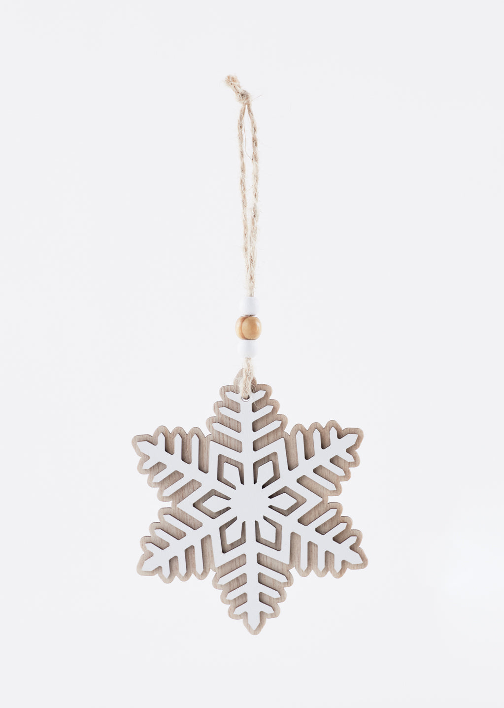 Décoration d'arbre - flocon de neige 1