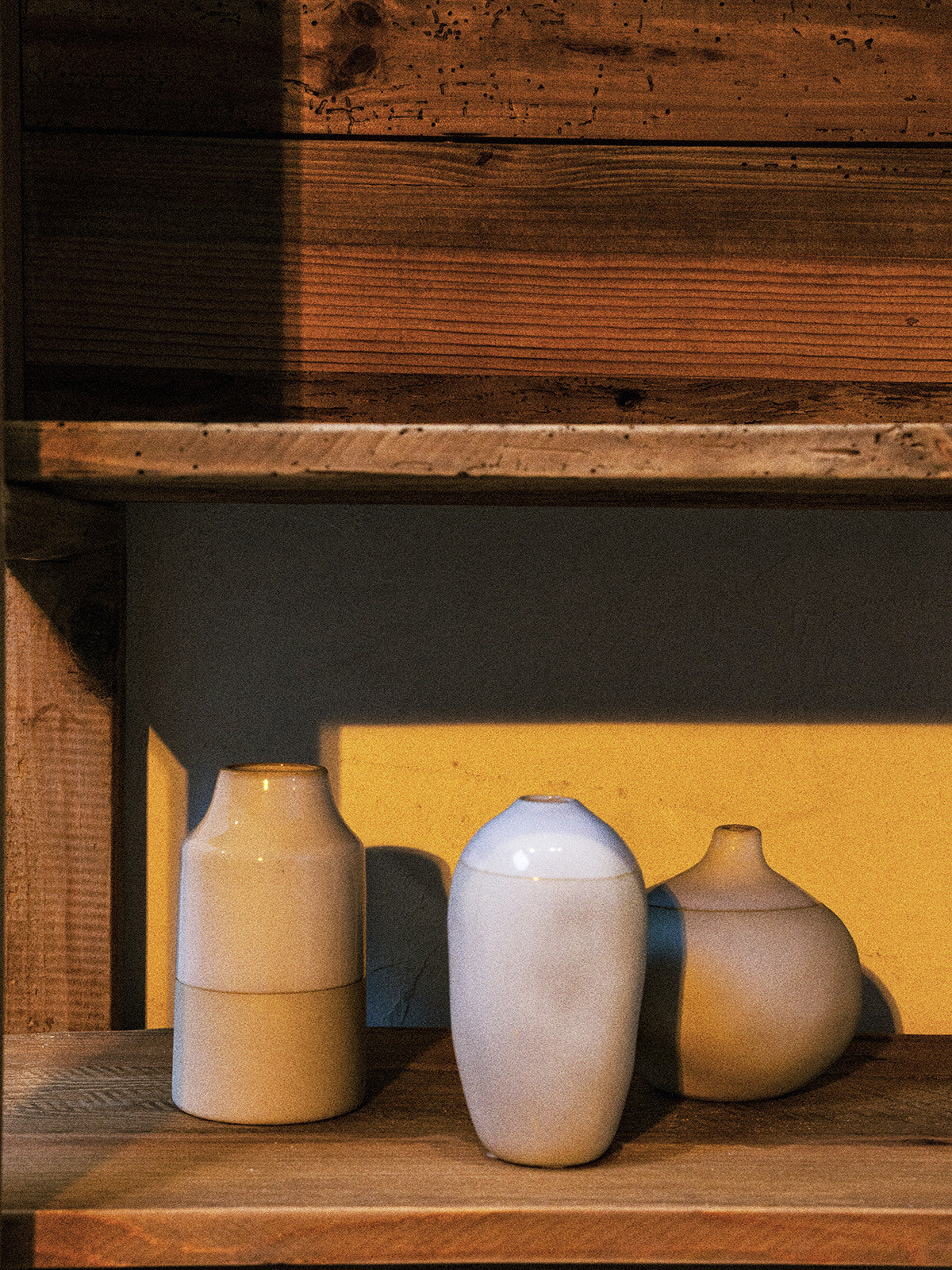 Vase en céramique deux tons