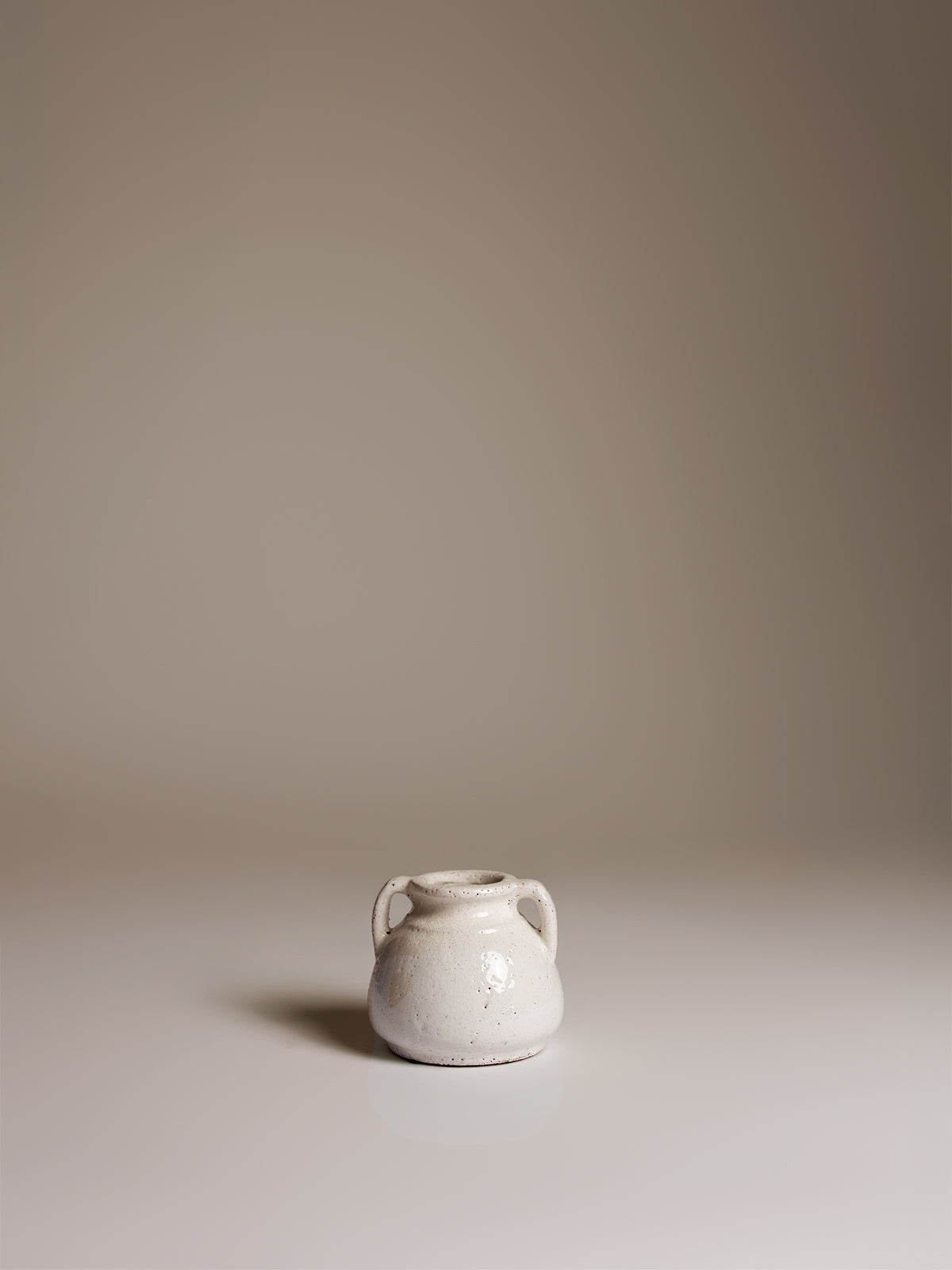 Petit pot en céramique - Craquelé