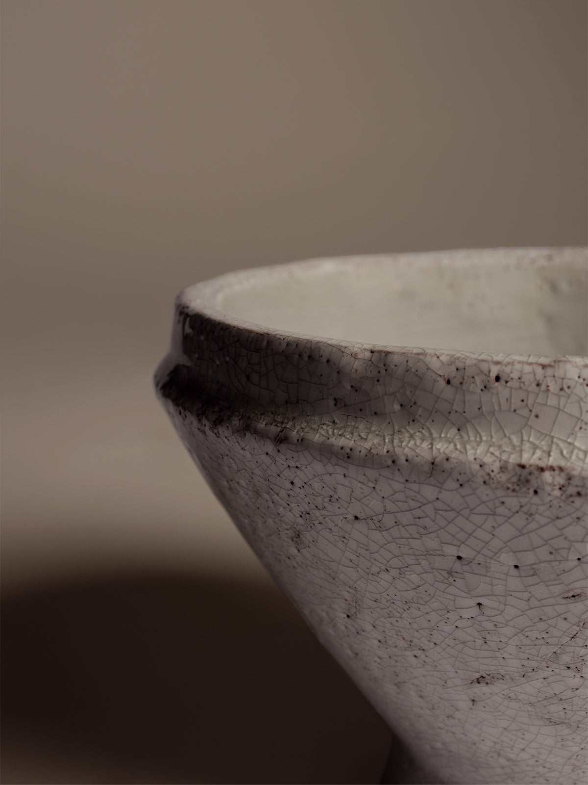 Bol décoratif en céramique - Craquelé