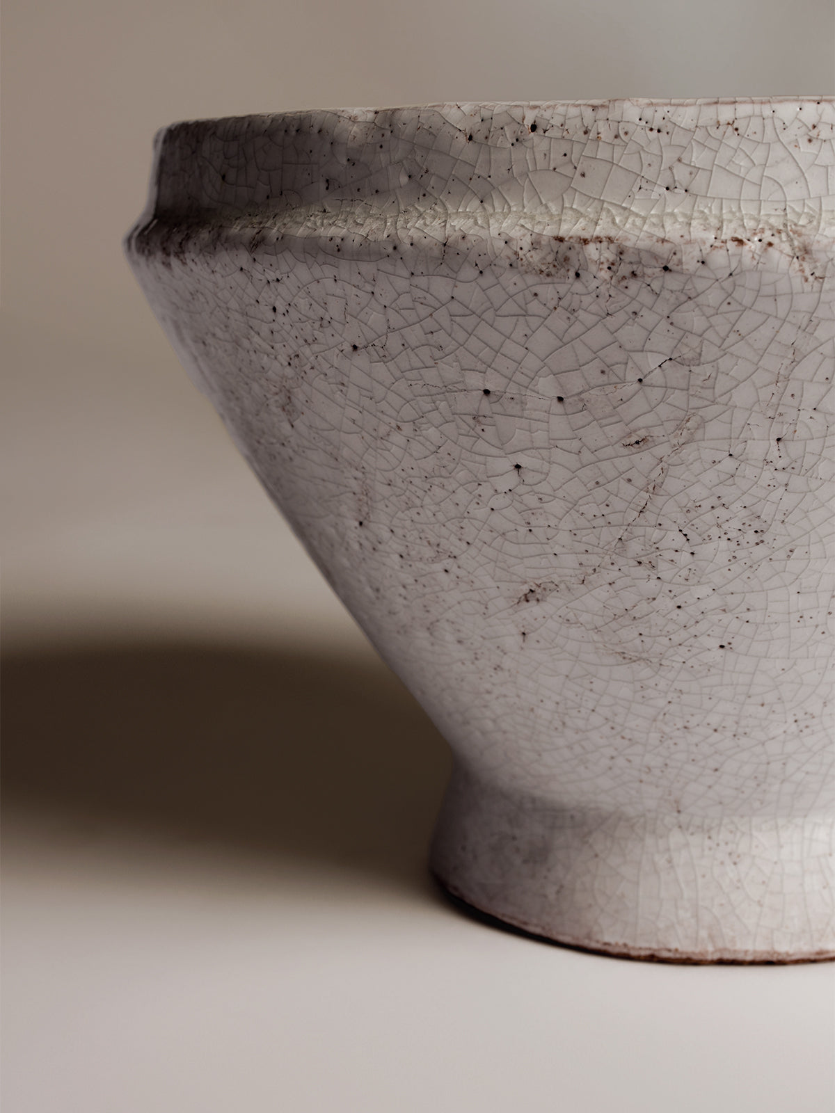 Bol décoratif en céramique - Craquelé