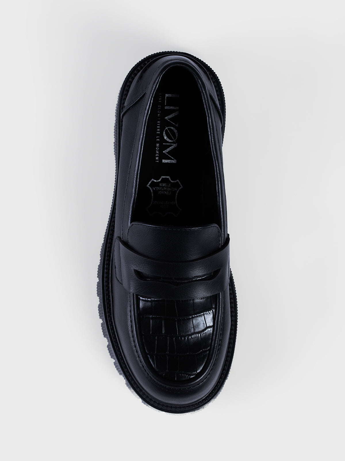 Loafers crantés