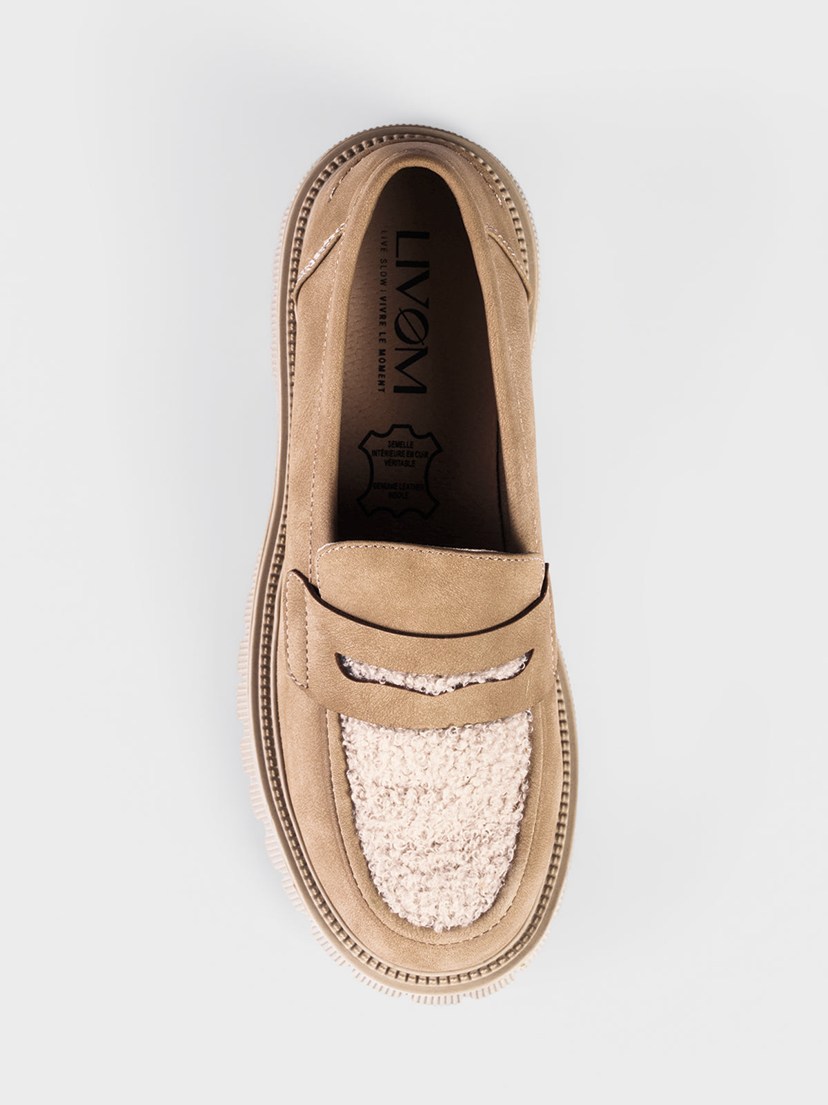 Loafers crantés