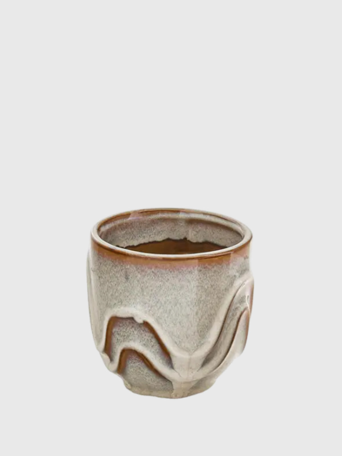 Large ceramic flower planter