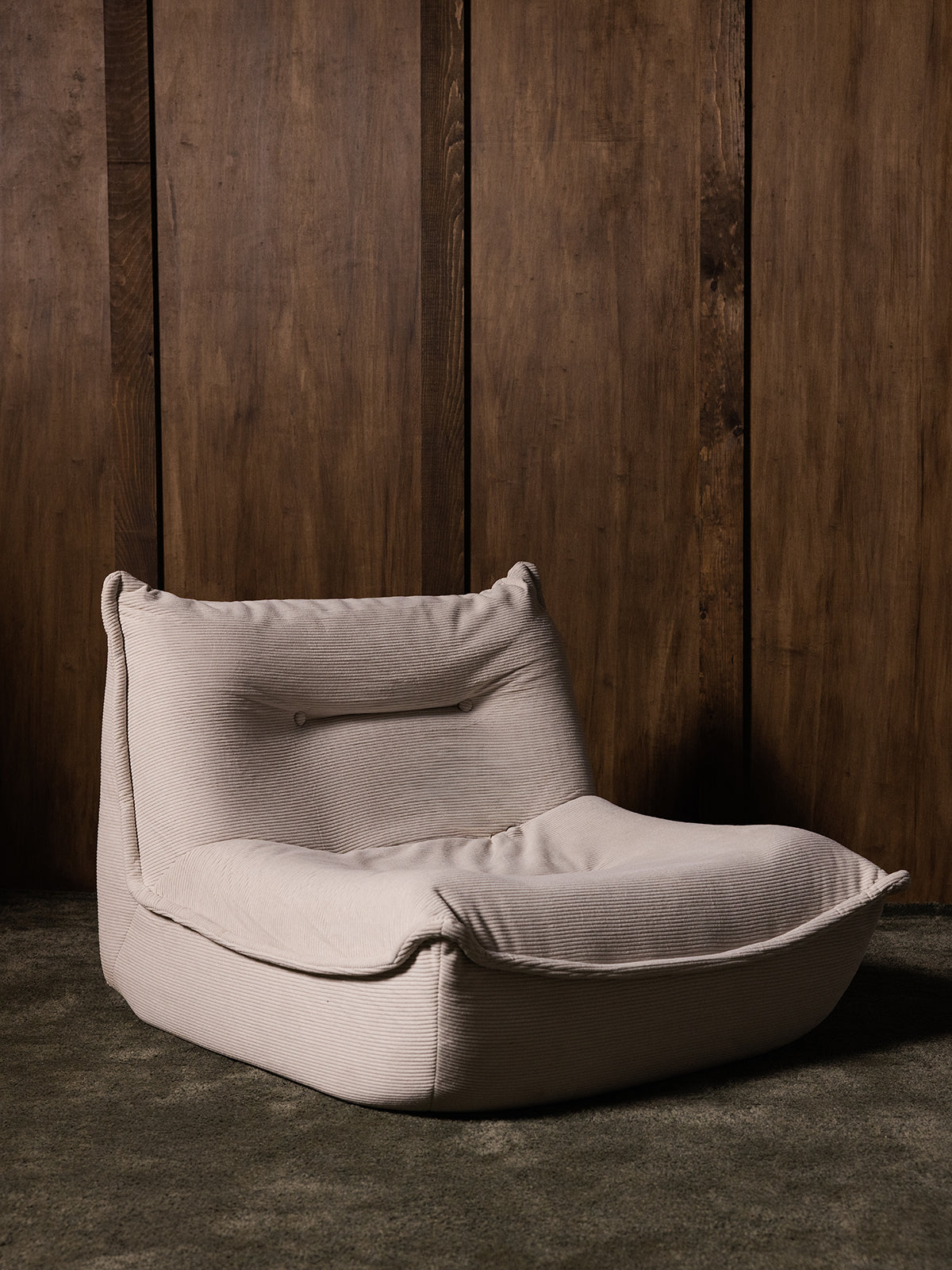 Fauteuil d'appoint coussiné