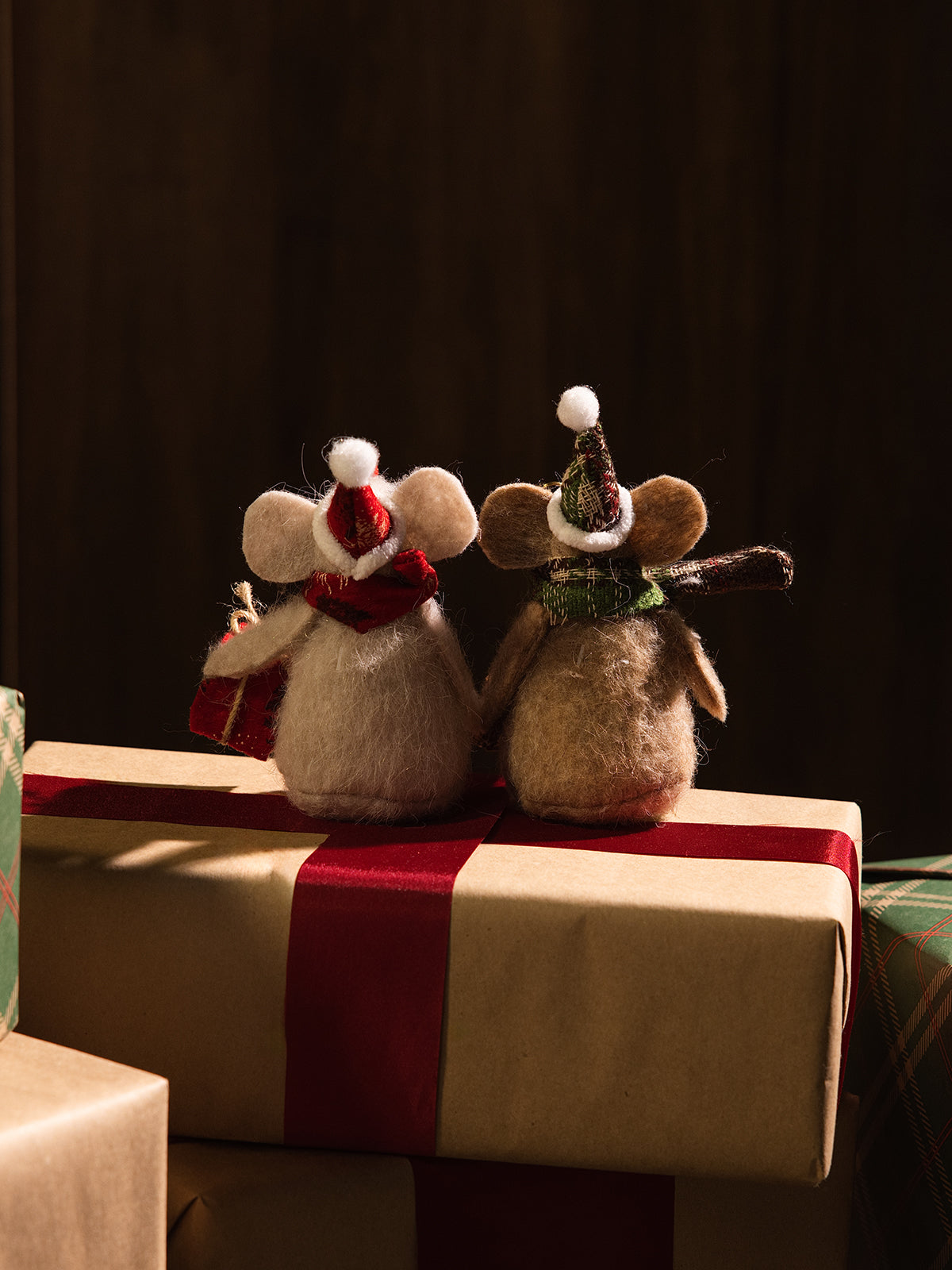Figurine de Noël souris - Lucie