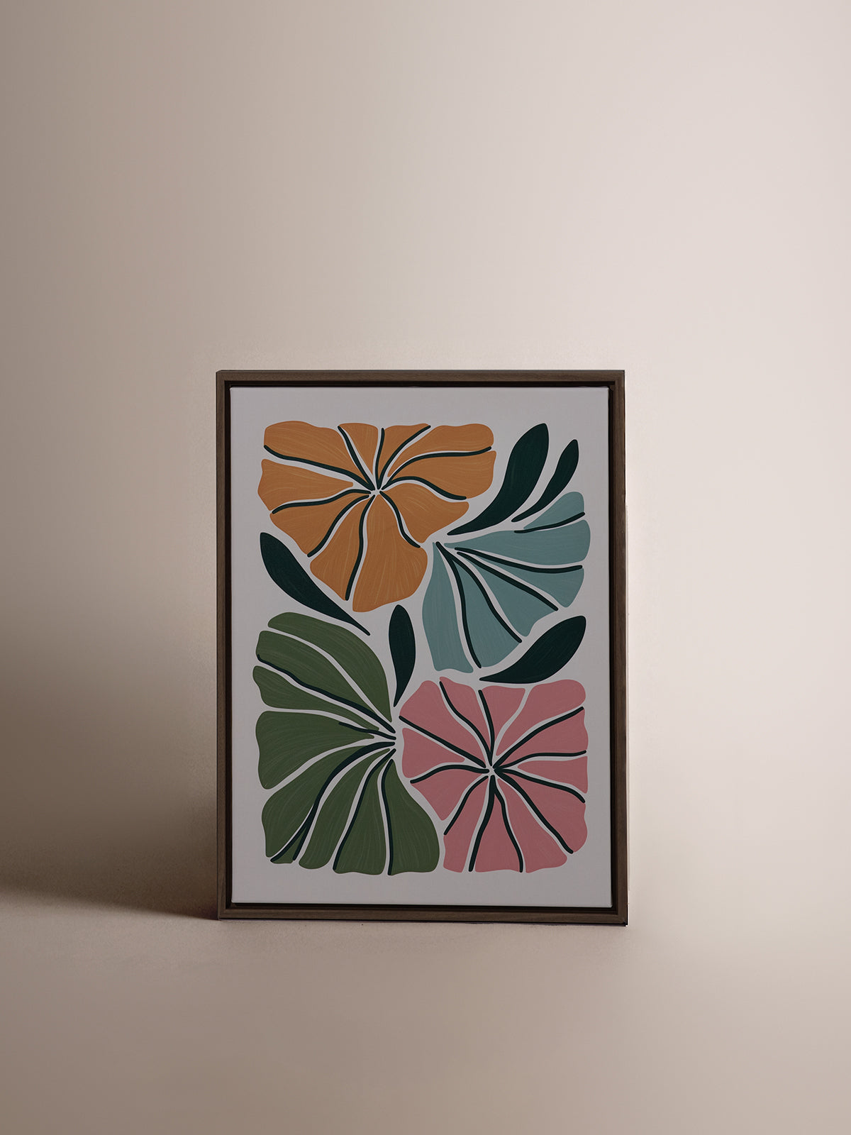 Canvas palette tropicale