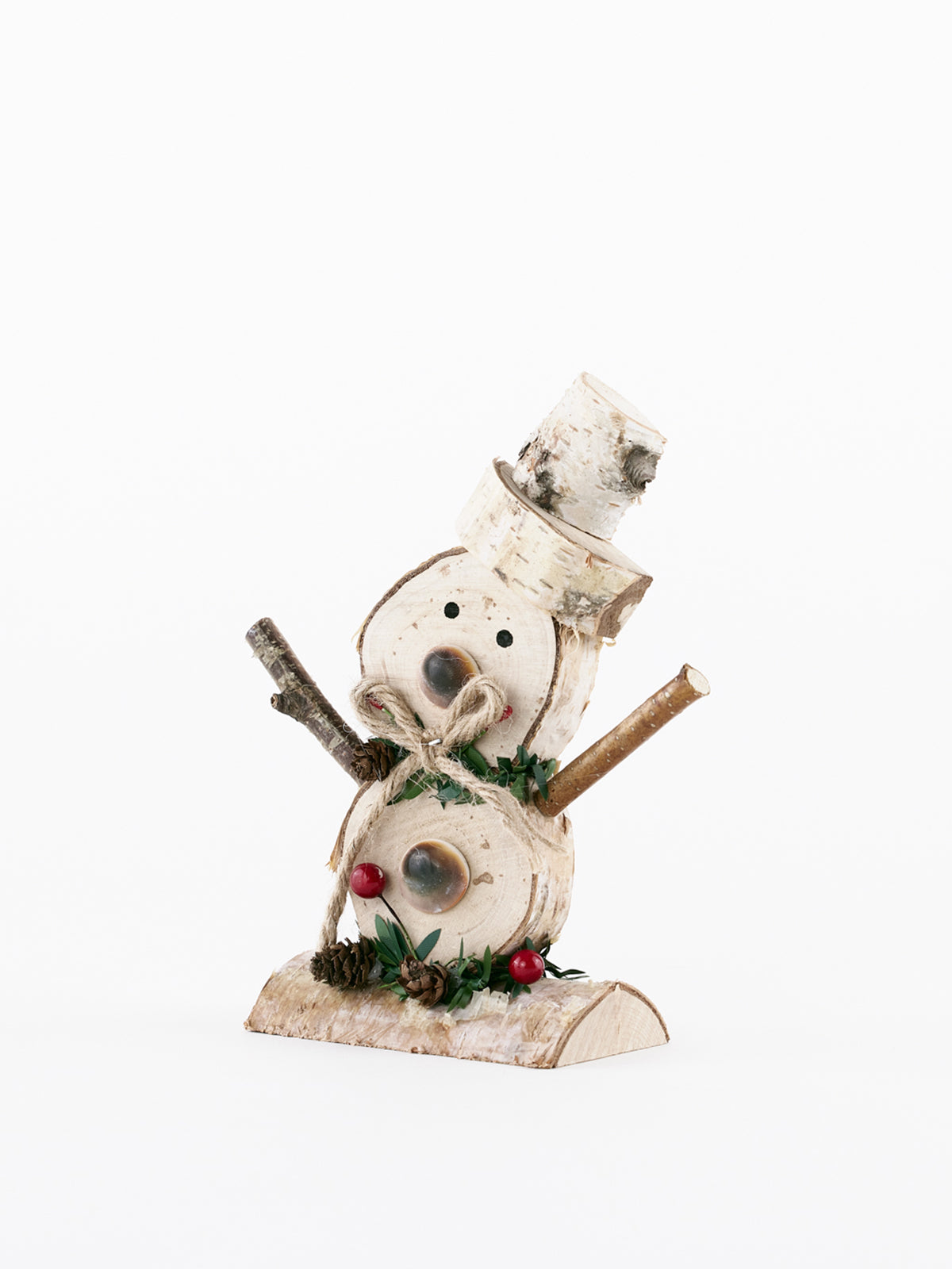 Bonhomme de neige de bois  - petit