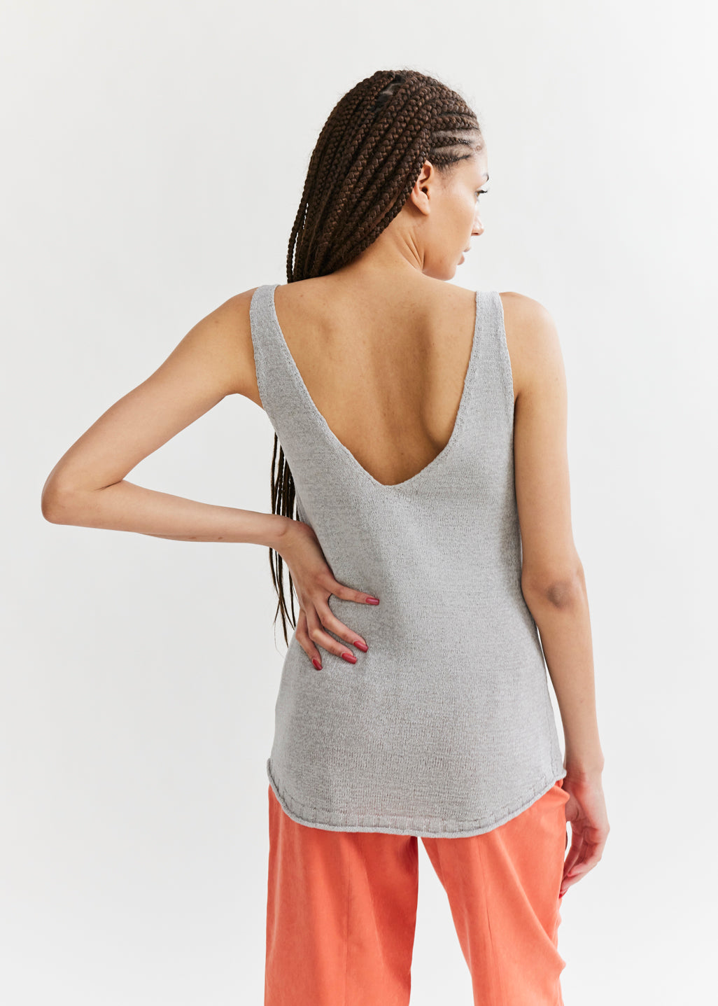 YILON イロン RIBBON CAMI SET TOPS Ribbon Yarn Cami – Livom