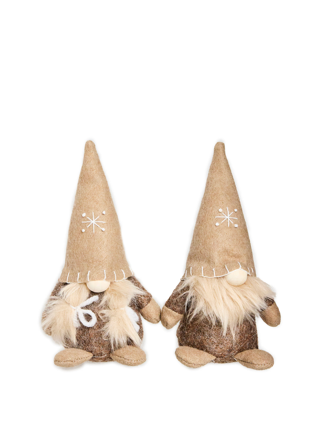 Mini couple natural gnome