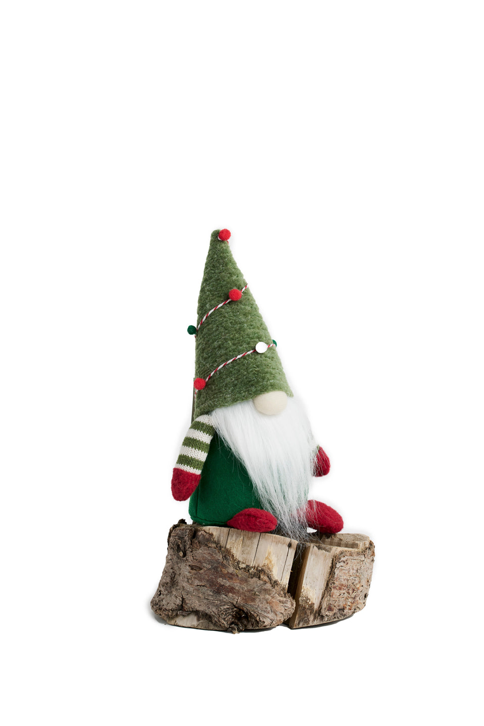 Green Christmas gnome