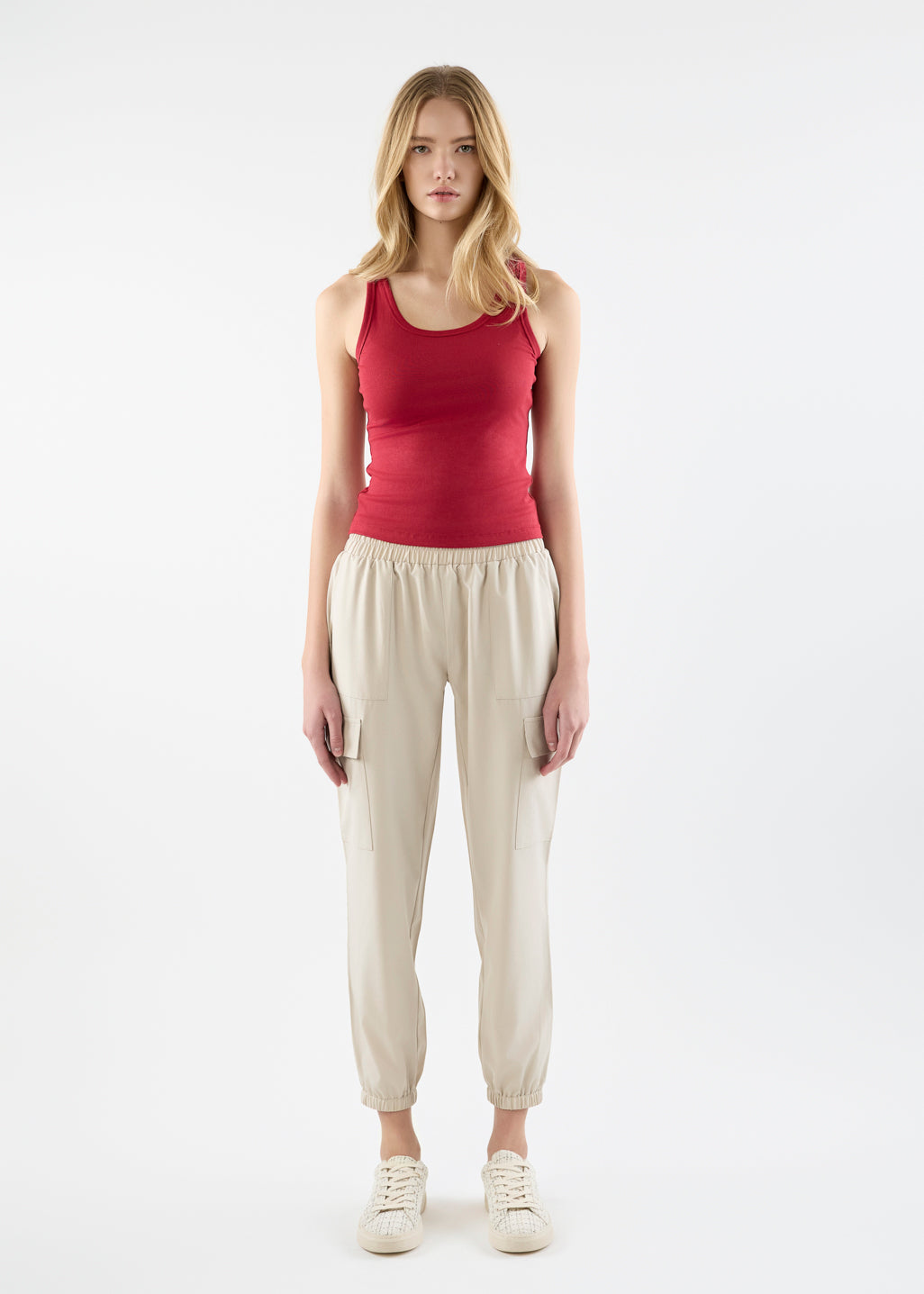 Pantalon cargo de yoga à enfiler