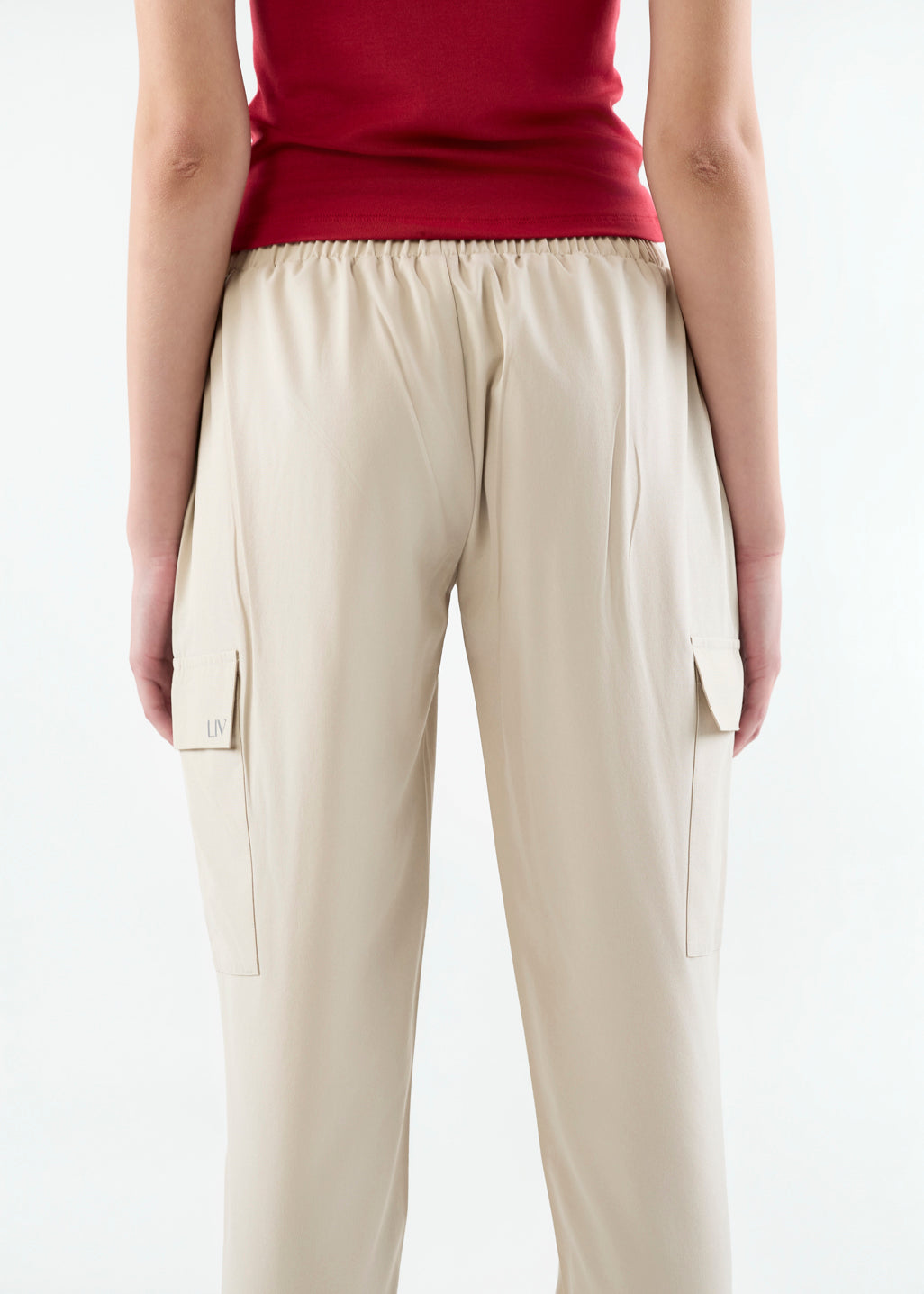 Pantalon cargo de yoga à enfiler