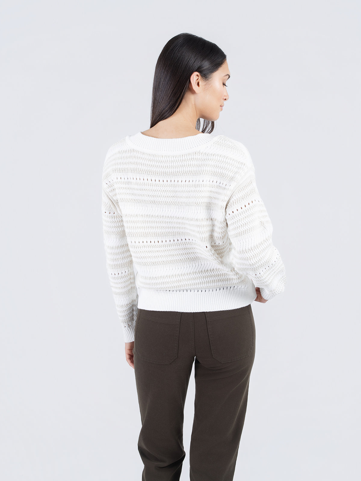 V-neck sweater
