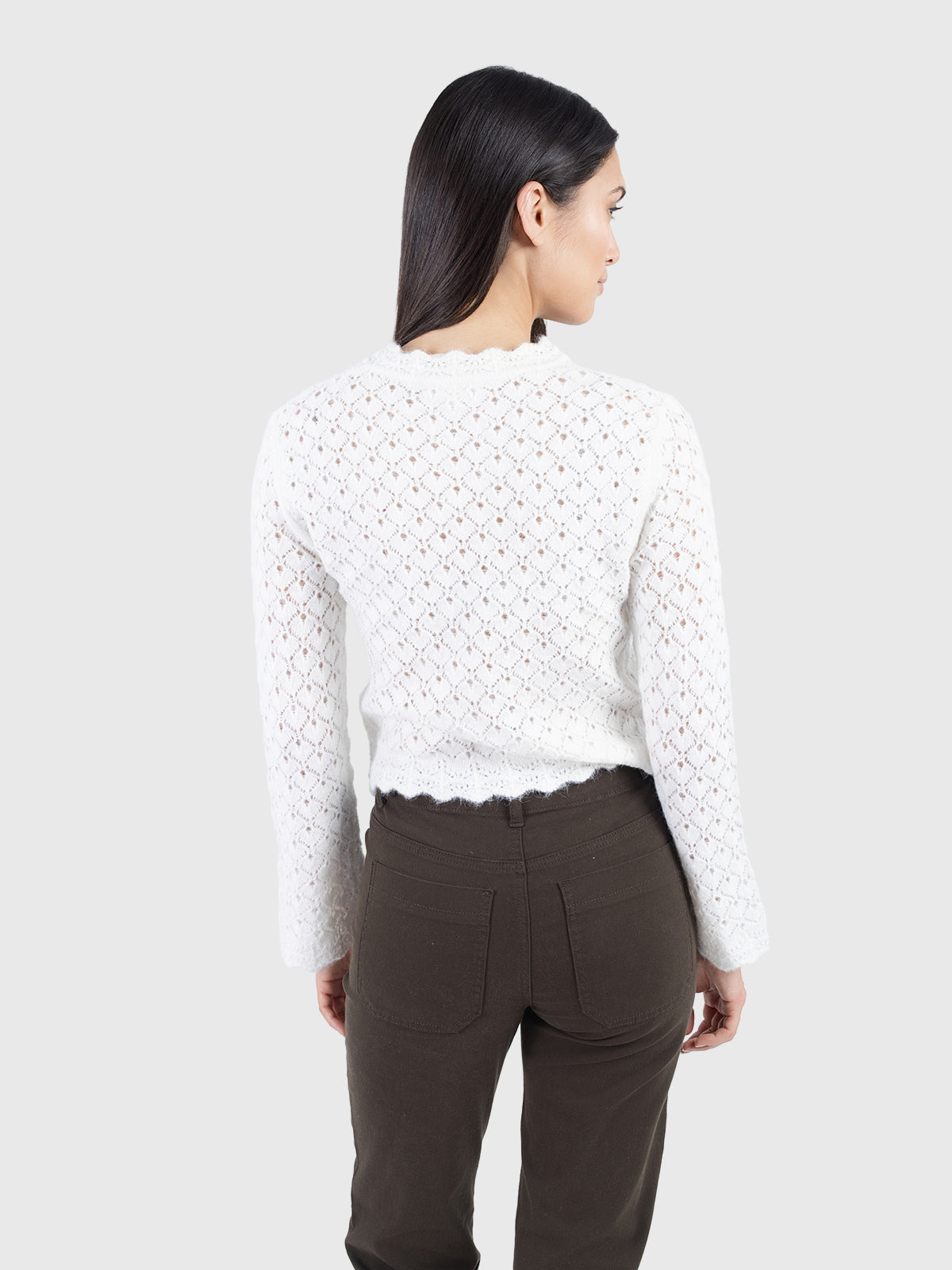 Multicolor v-neck sweater