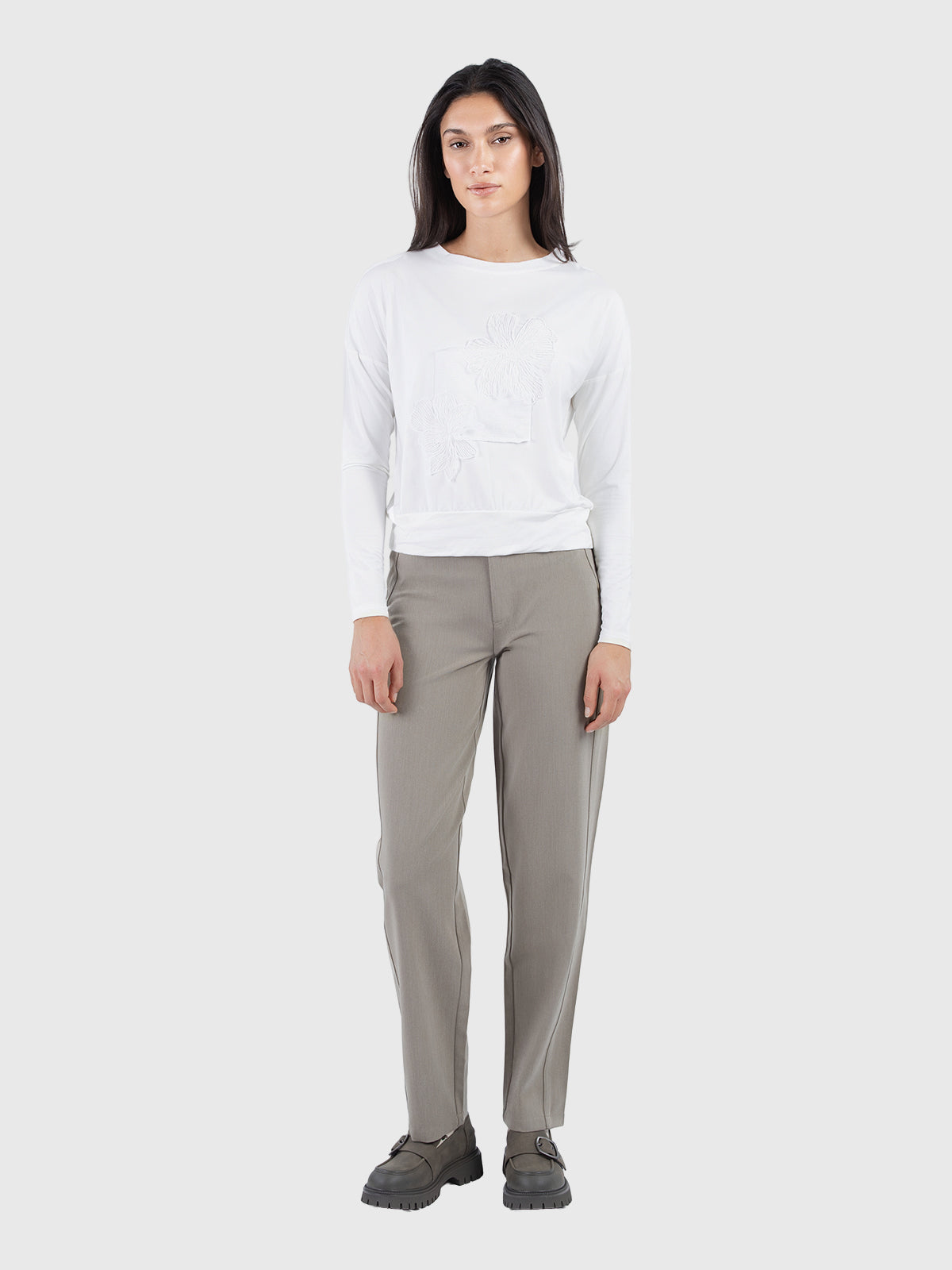 Lace detail romantic t-shirt