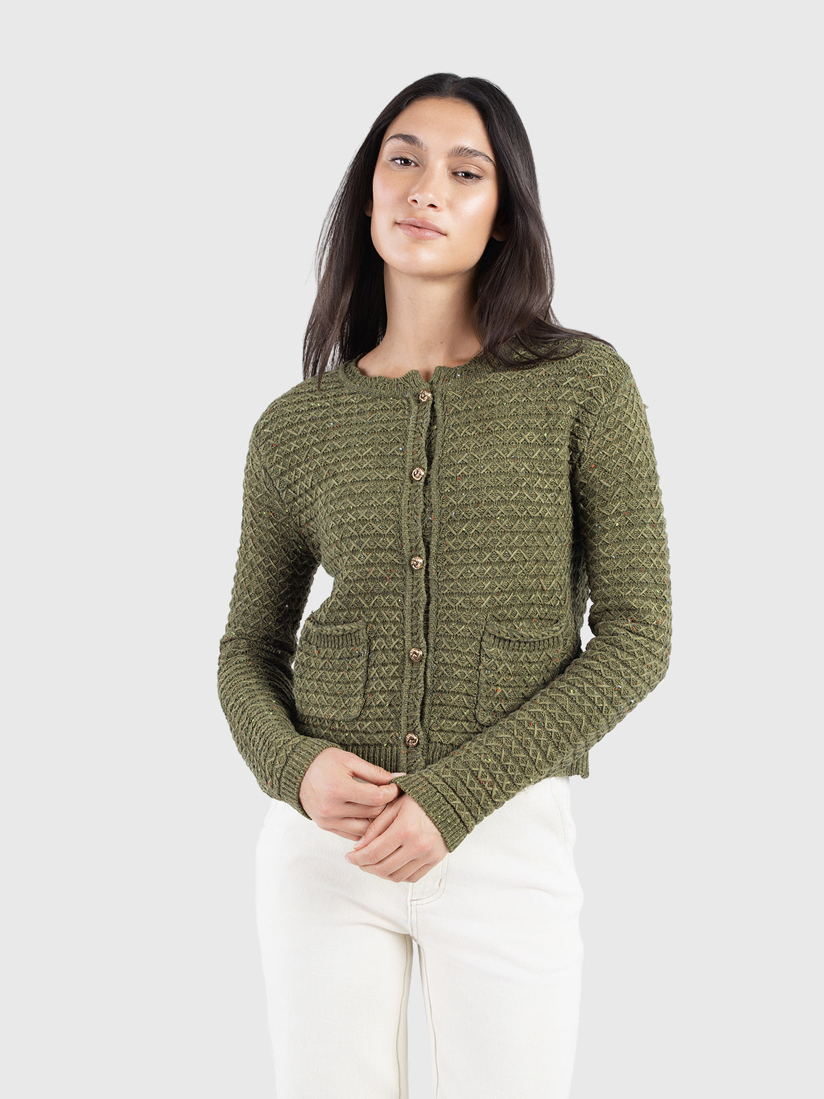 Handmade look cardigan