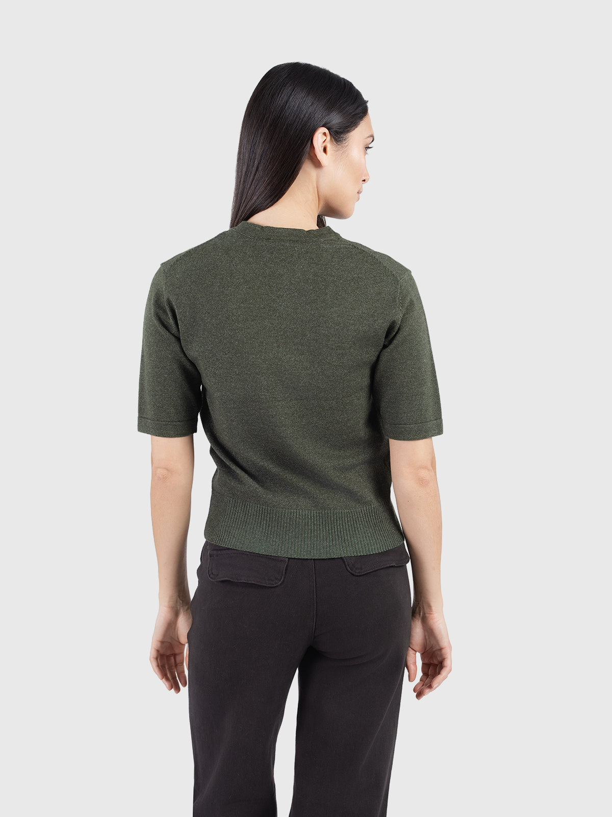 Pull basique à col rond