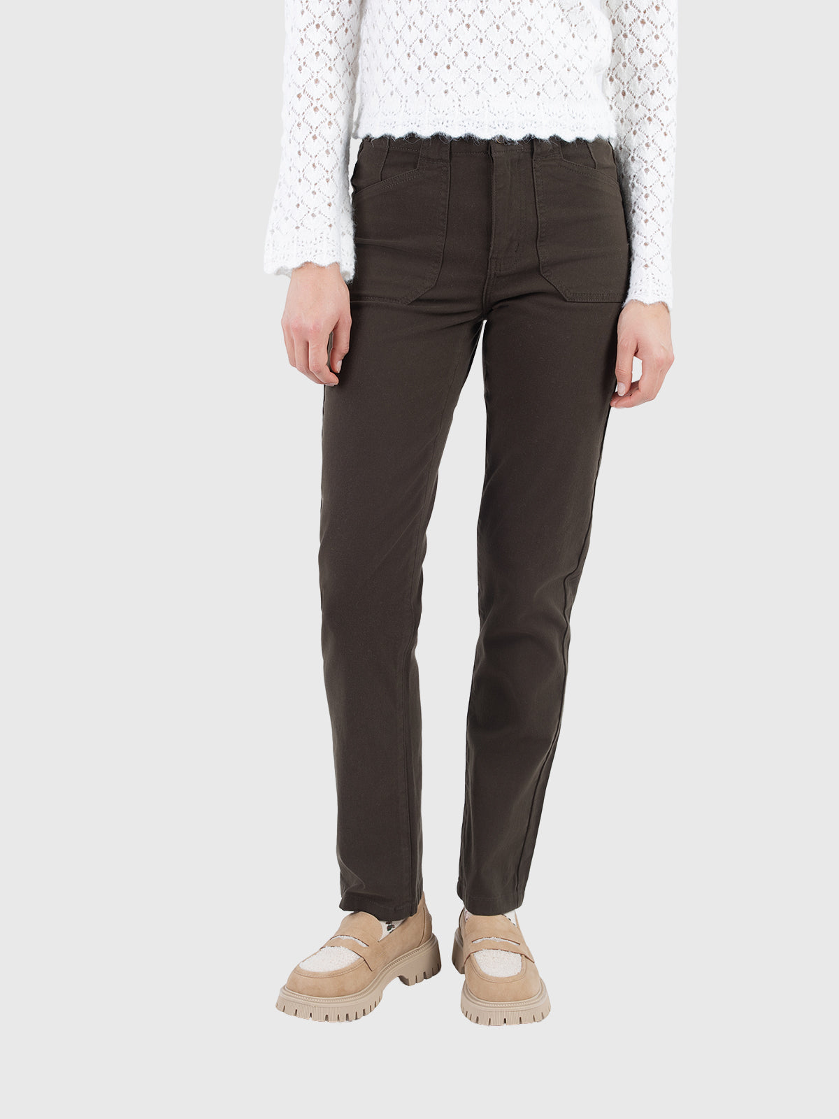 Narrow washed pant