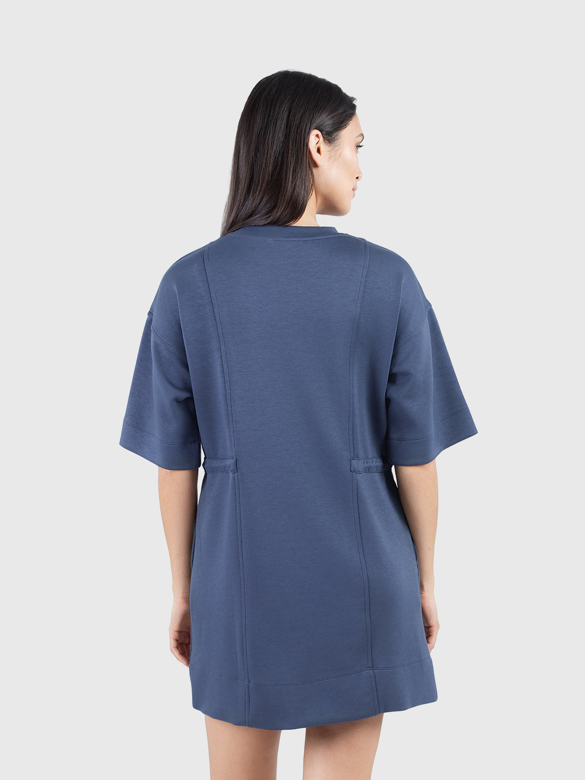 Short comfy double knit dress