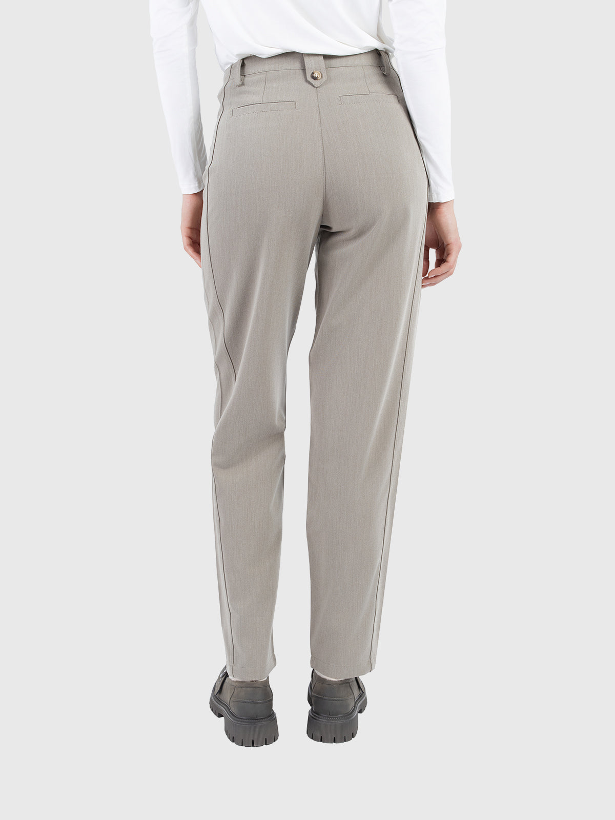 Structured stitch insert pant