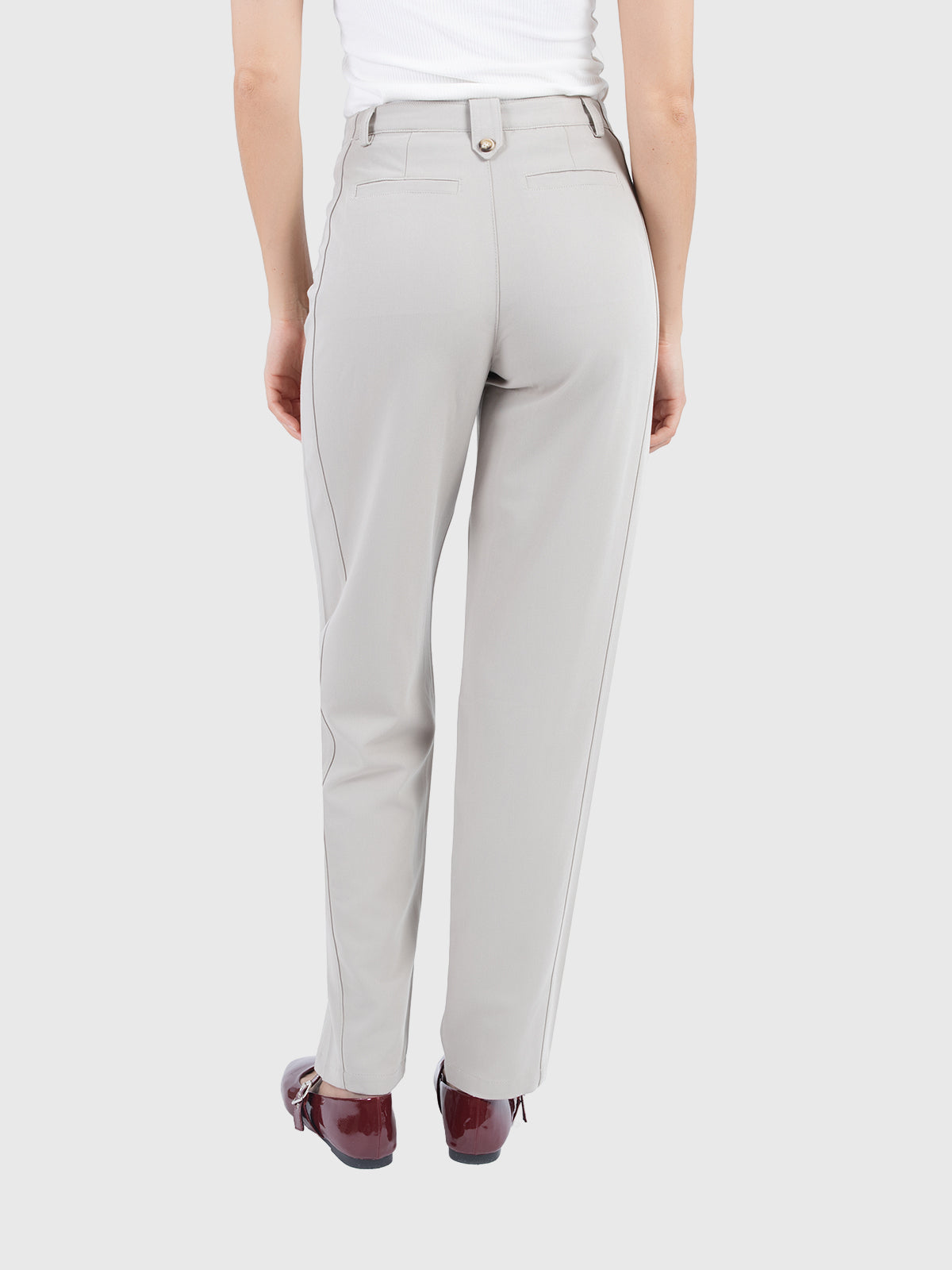 Structured stitch insert pant