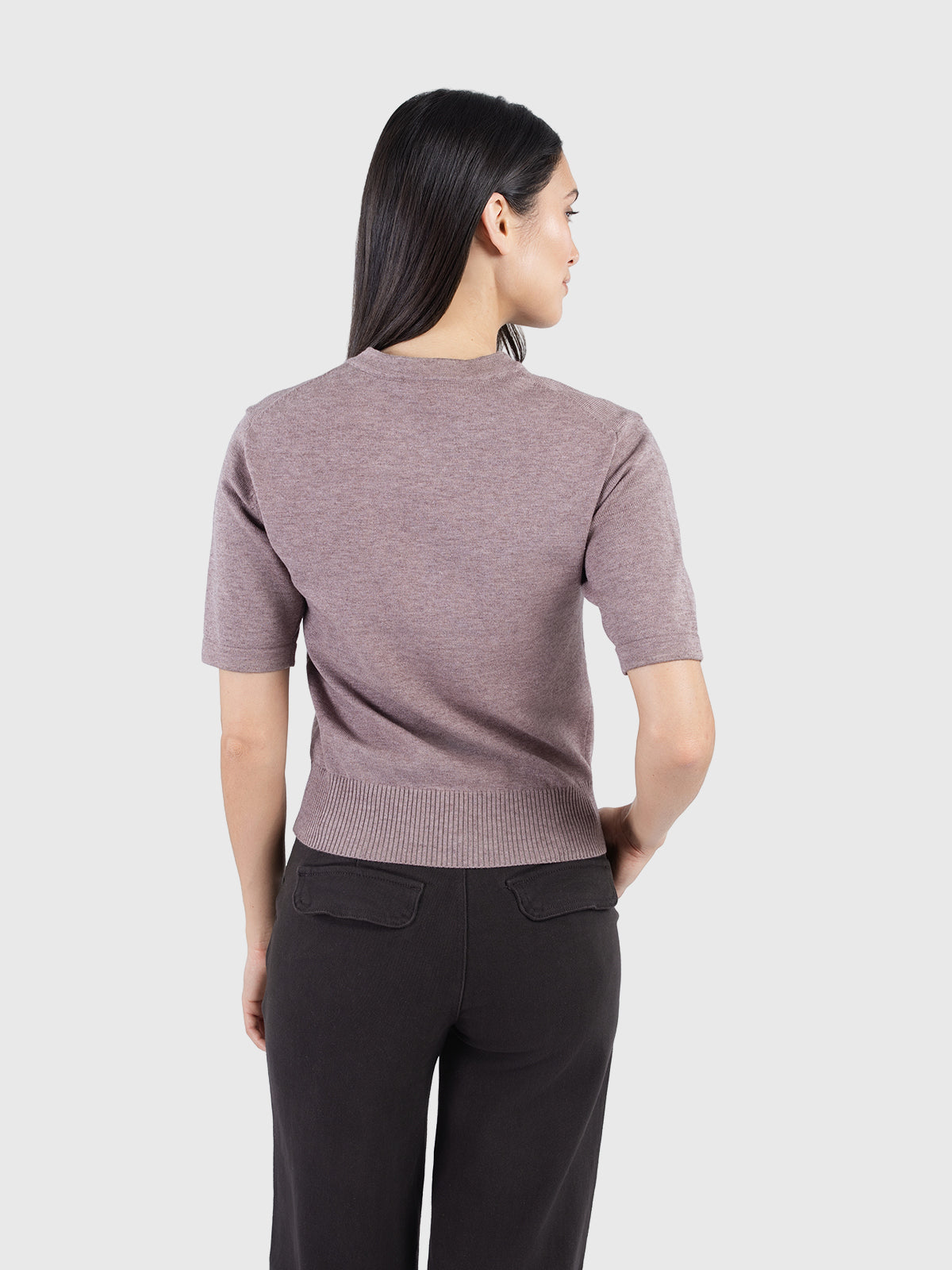 Pull basique à col rond