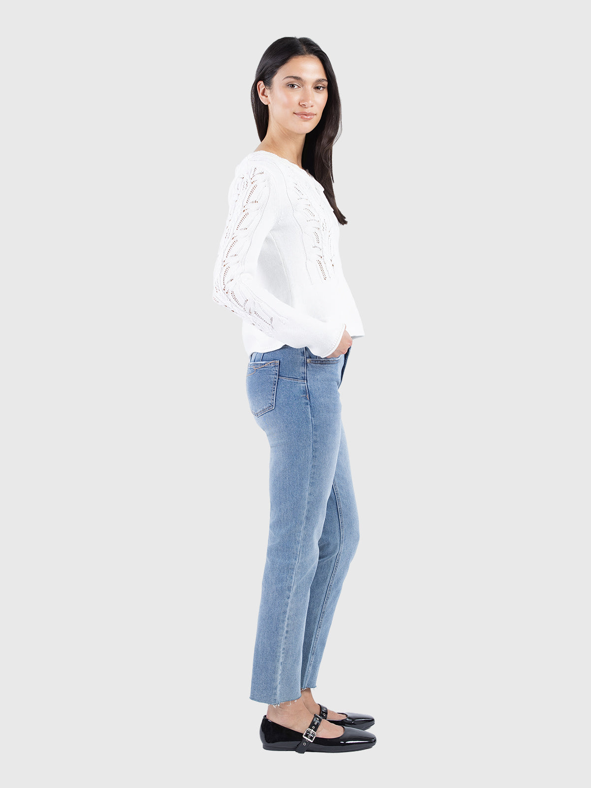 Romantic flounce top