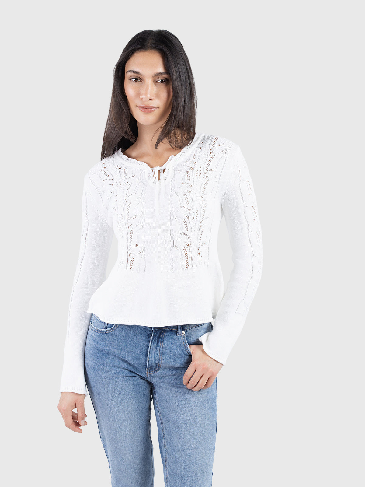 Romantic flounce top