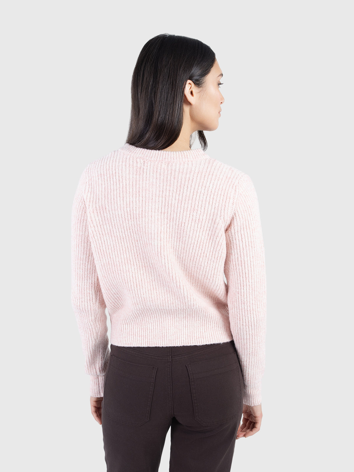 Basic pearl button cardigan