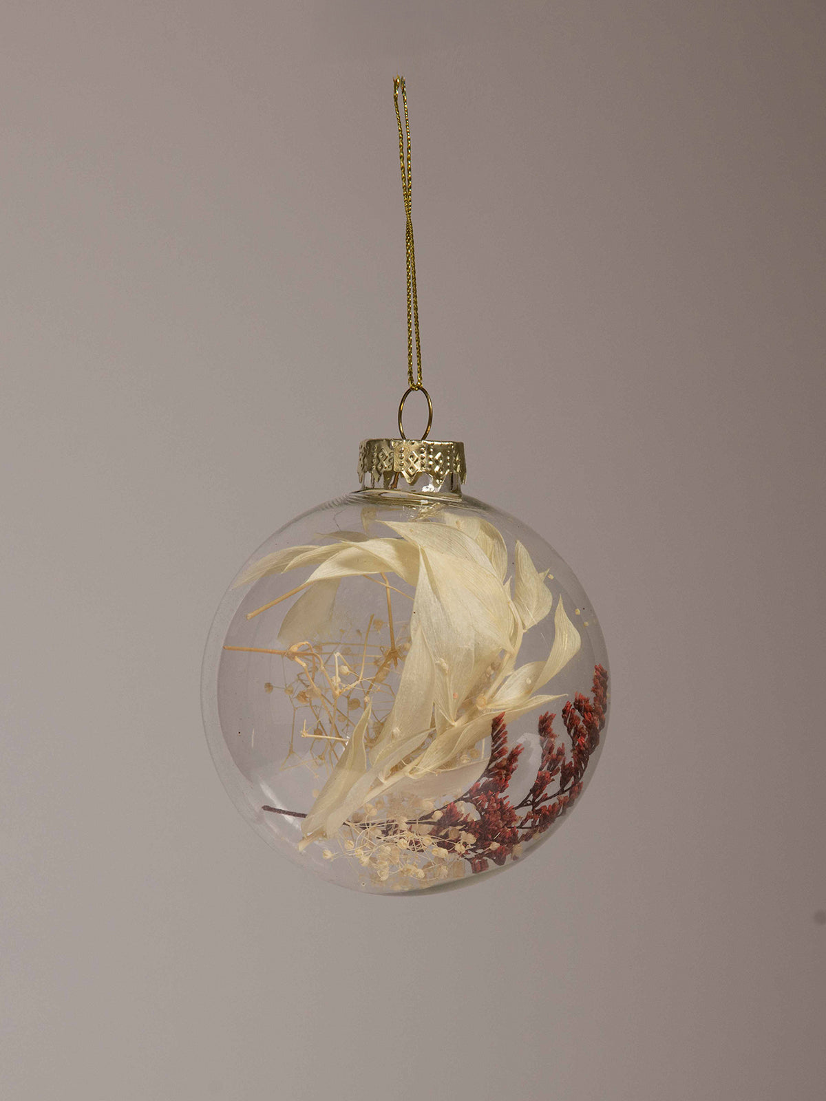 Boule de décoration en verre