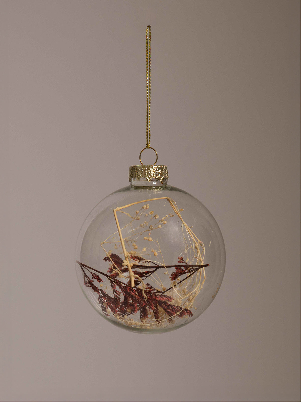 Boule de décoration en verre