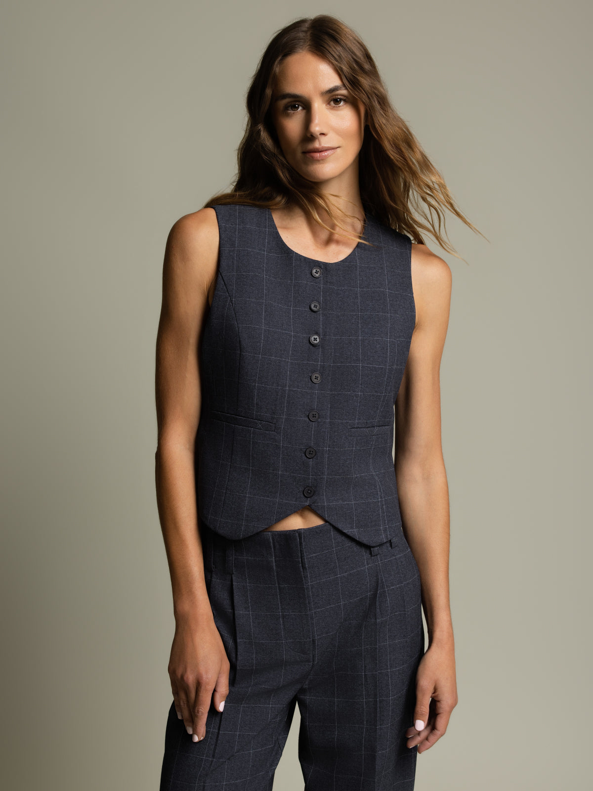 Veste habillée boutonnée