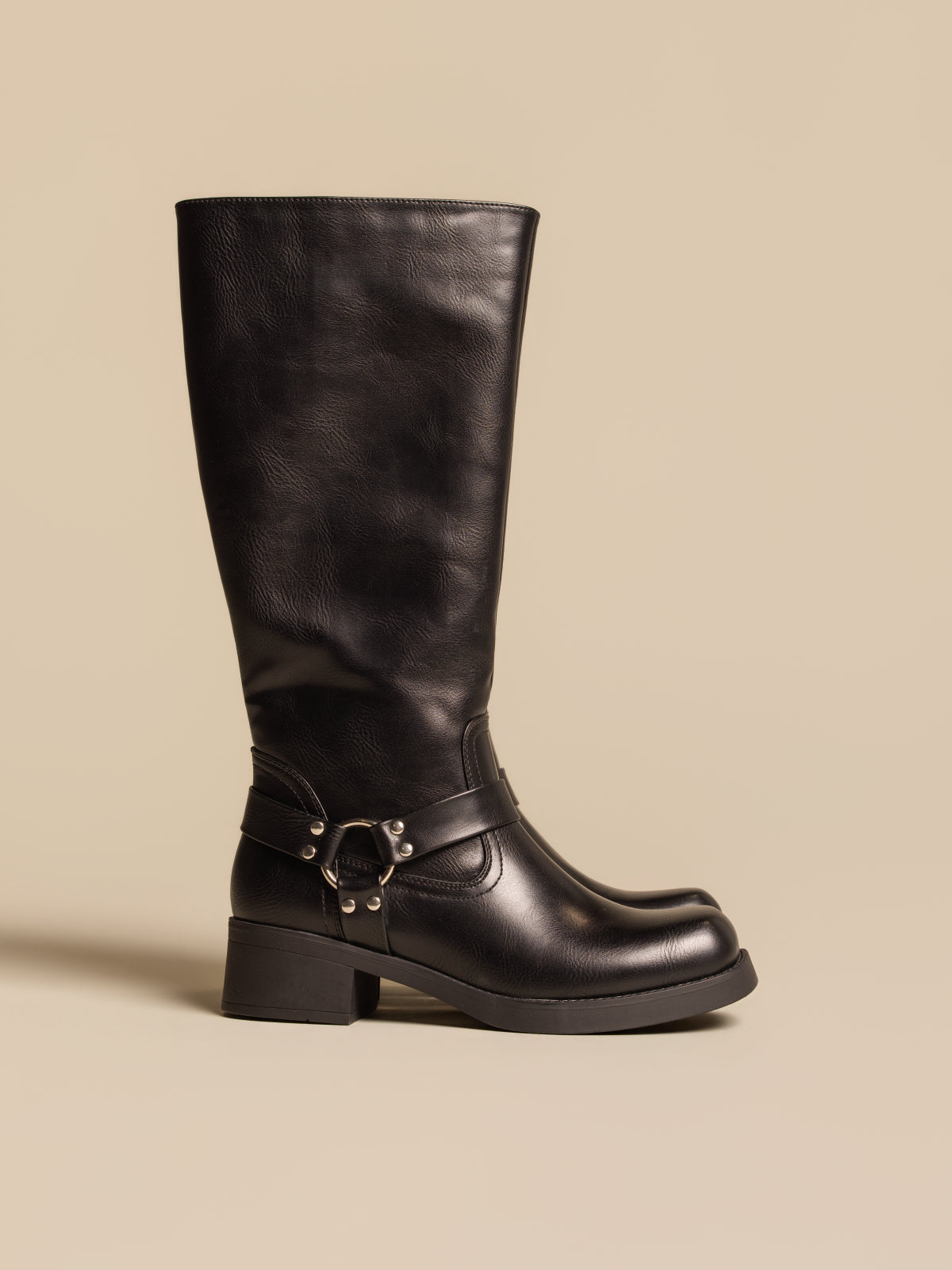 Botte haute à bride