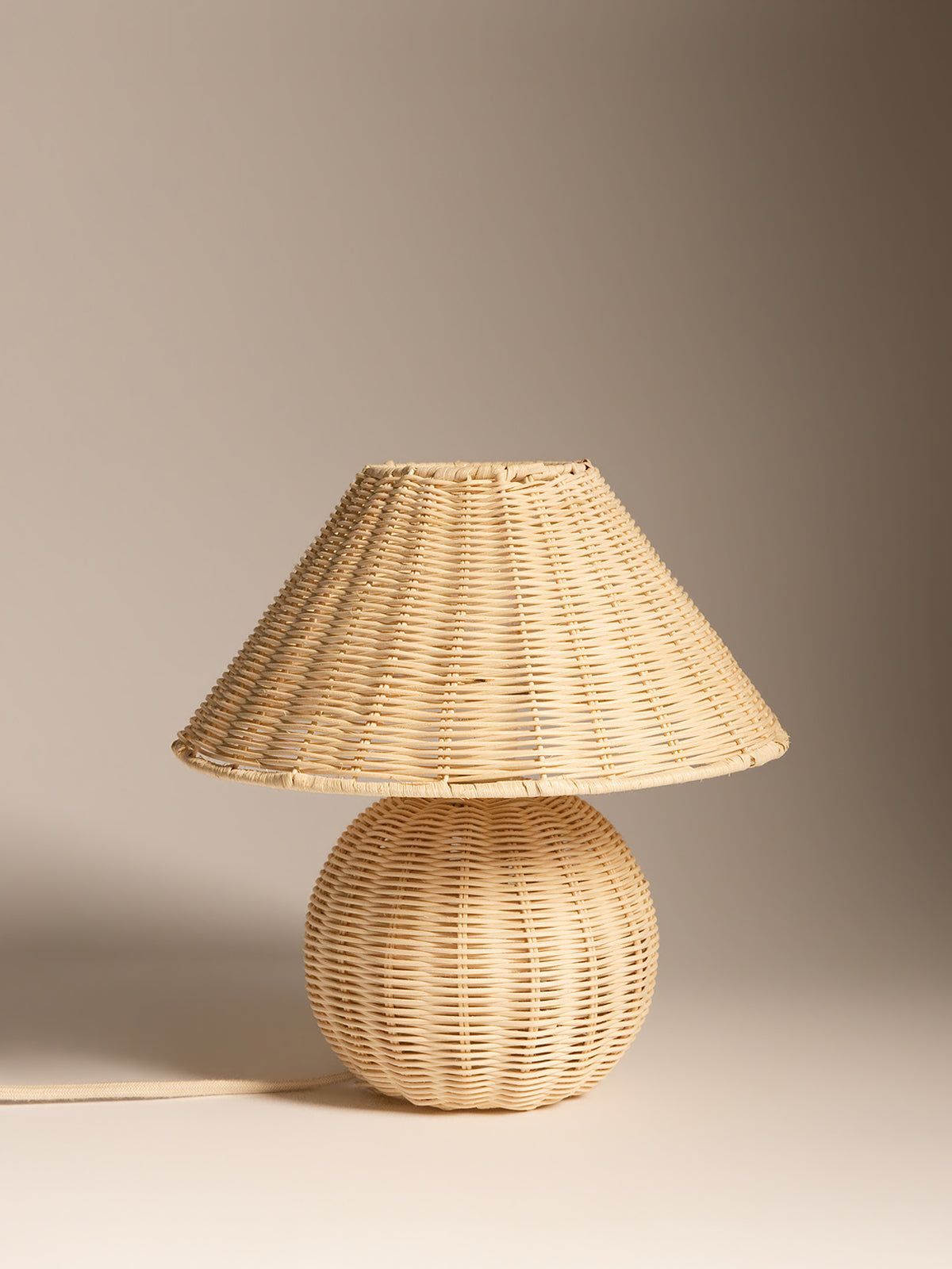 Rattan Table Lamp