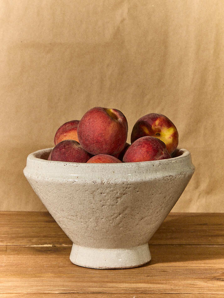 Ceramic decorative bowl - Cracked