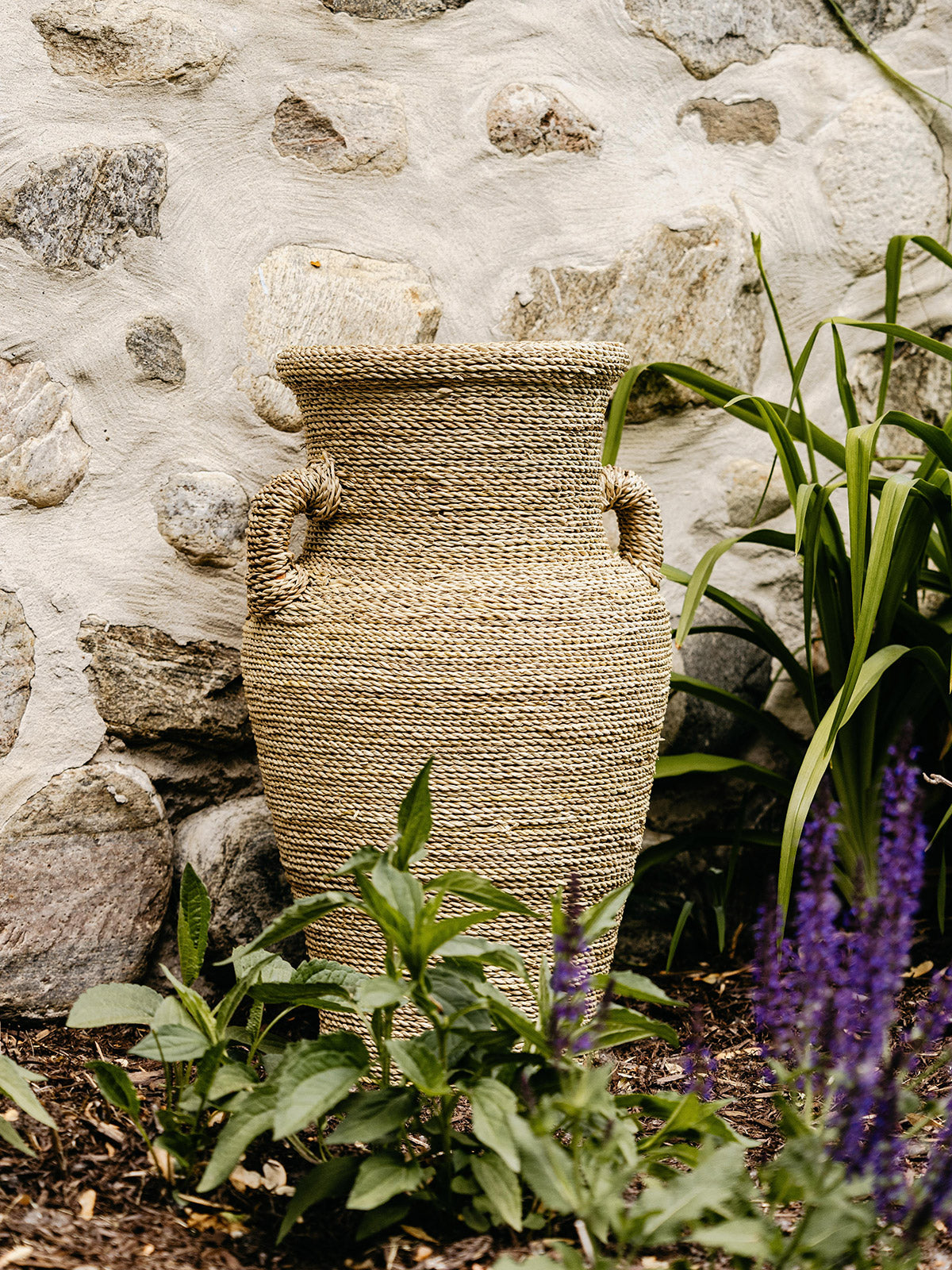 Vase décoratif Rabat avec poignées