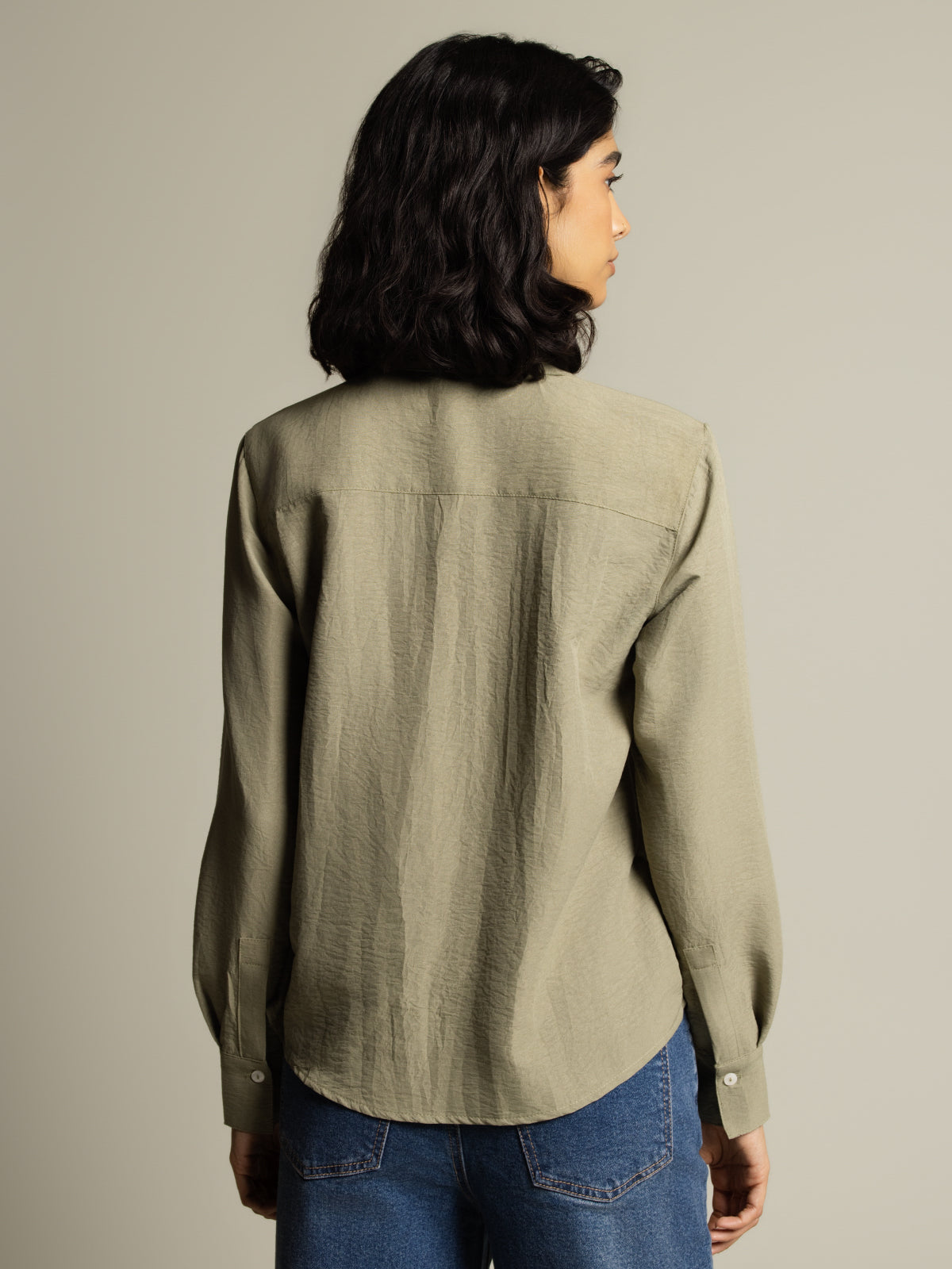 Chemisier essentiel manches longues