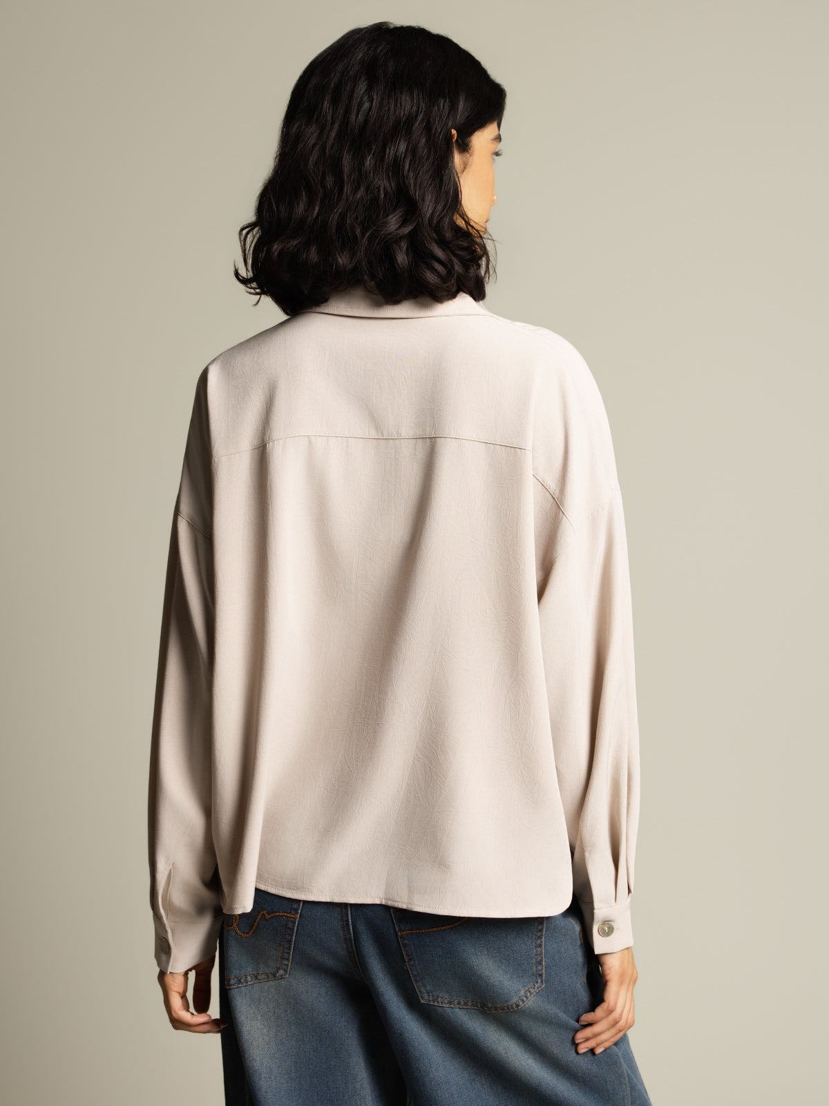 Blouse décontractée manches longues