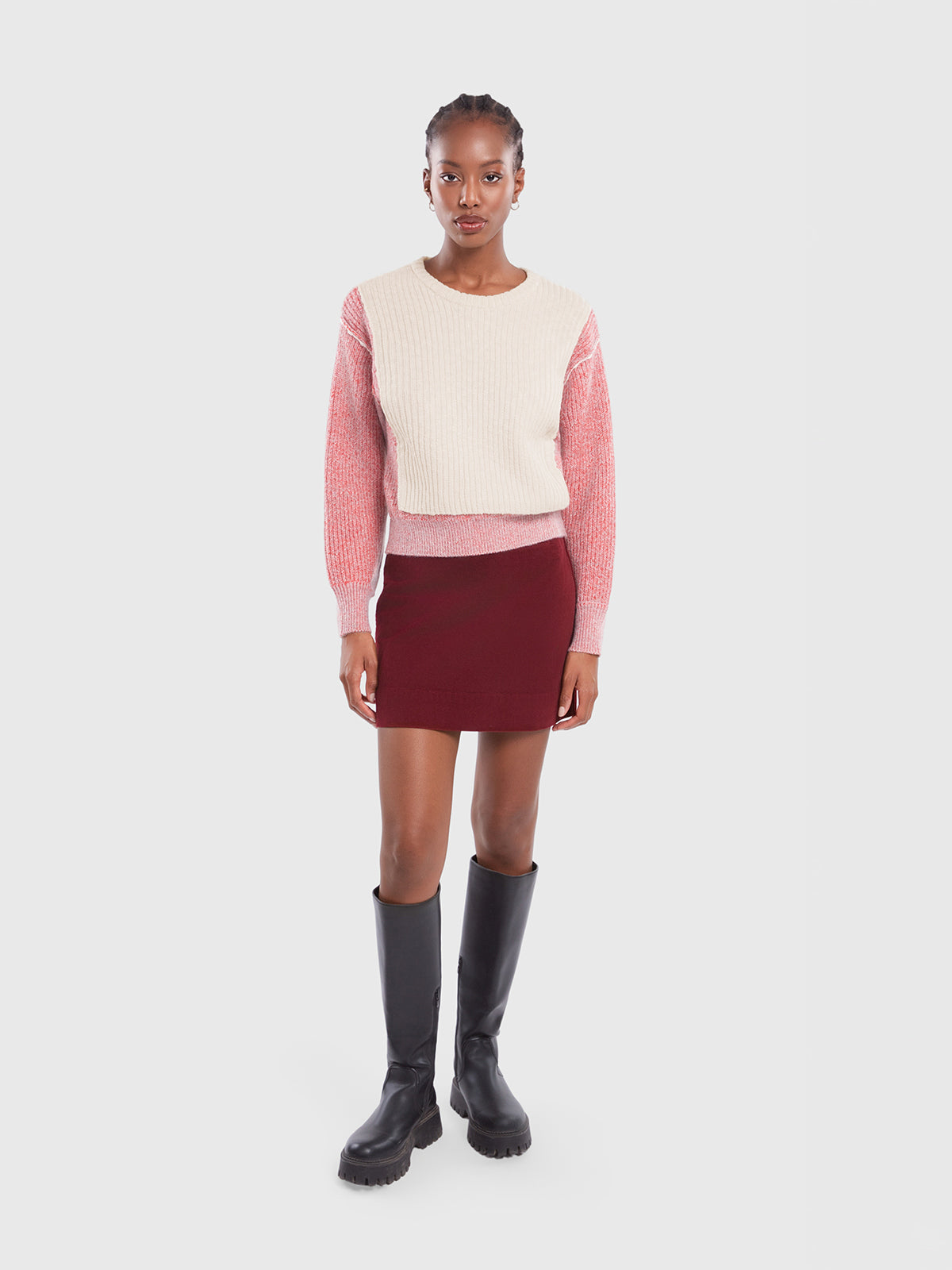 Pull en câble fantaisie