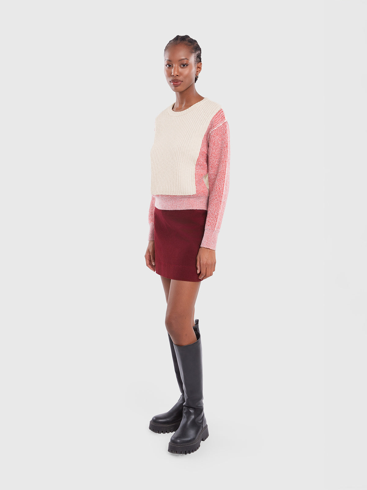 Pull en câble fantaisie