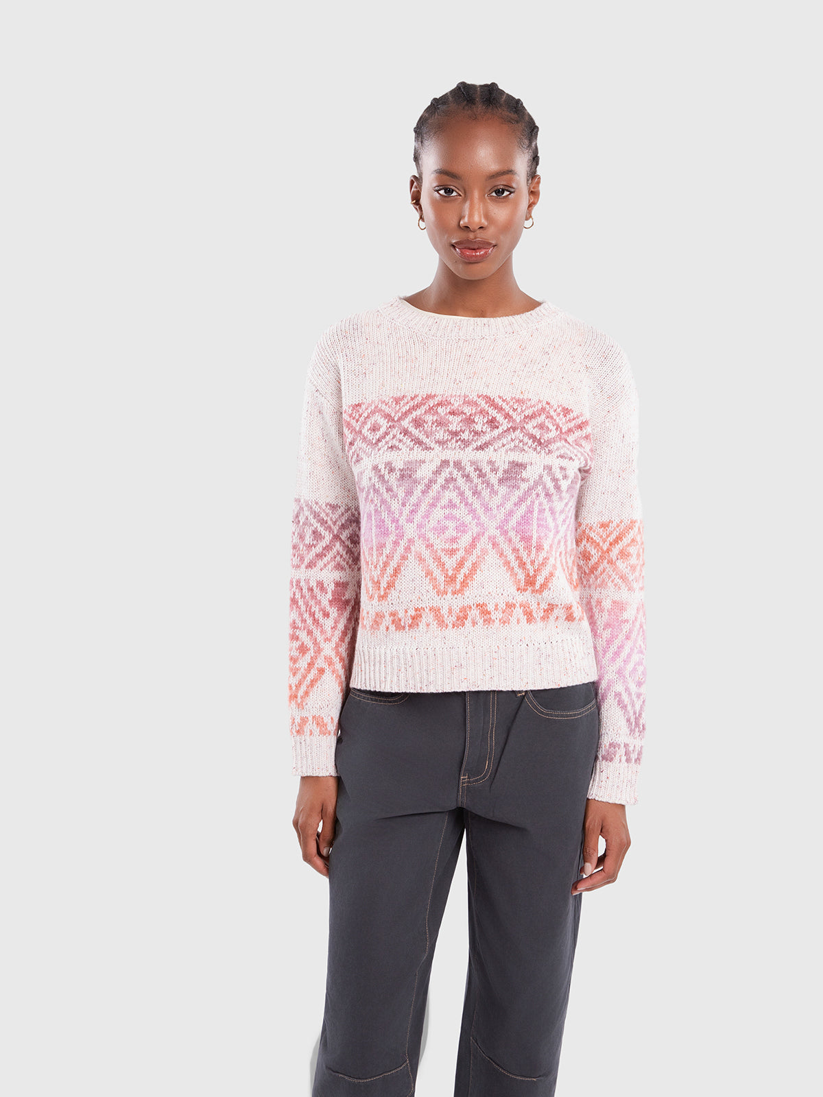 Pull à couleurs dégradées