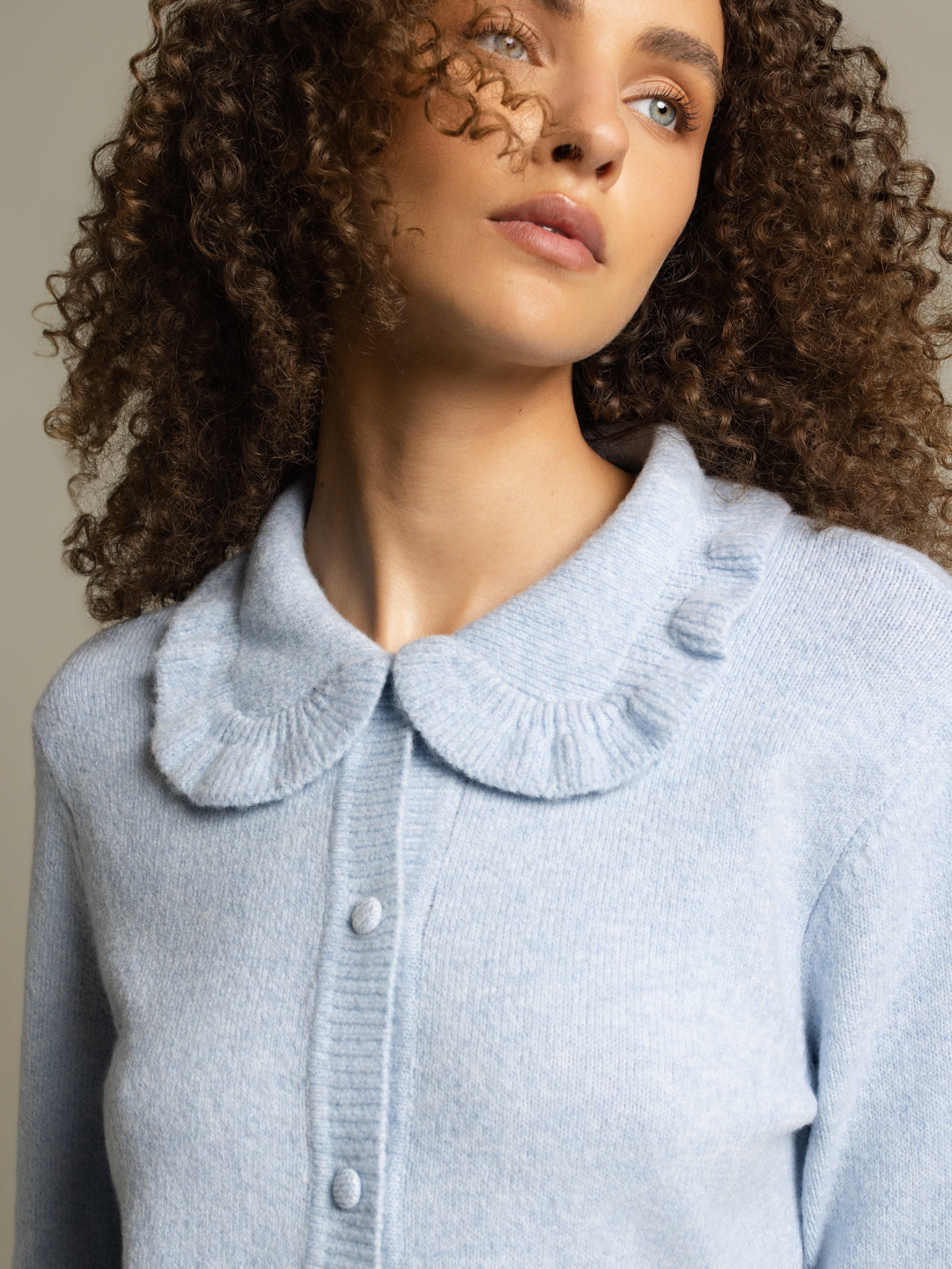 Cardigan col Claudine