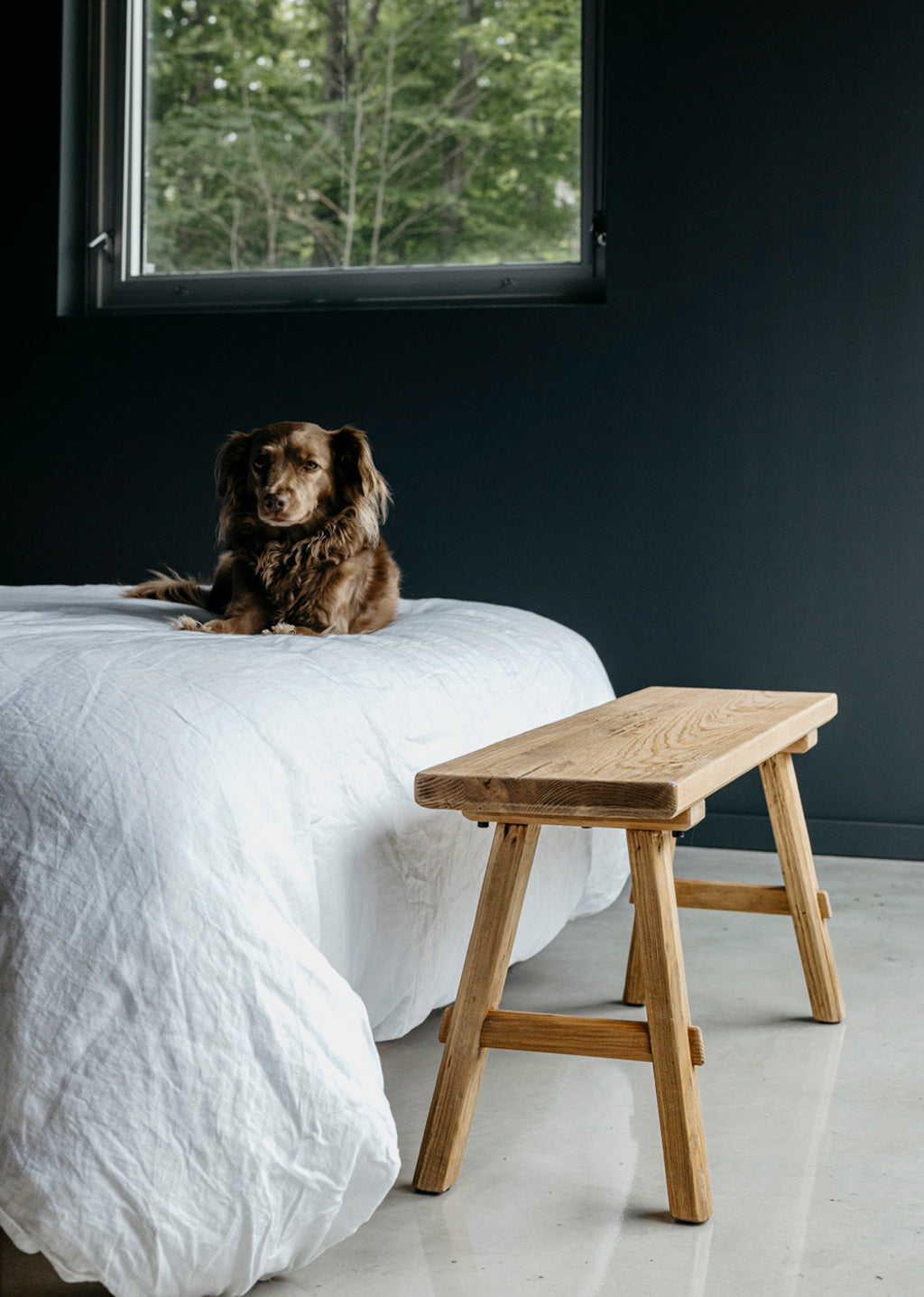 Banc en bois style Farmhouse