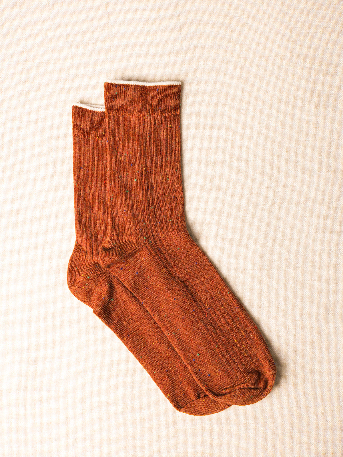 Chausettes à points colorés