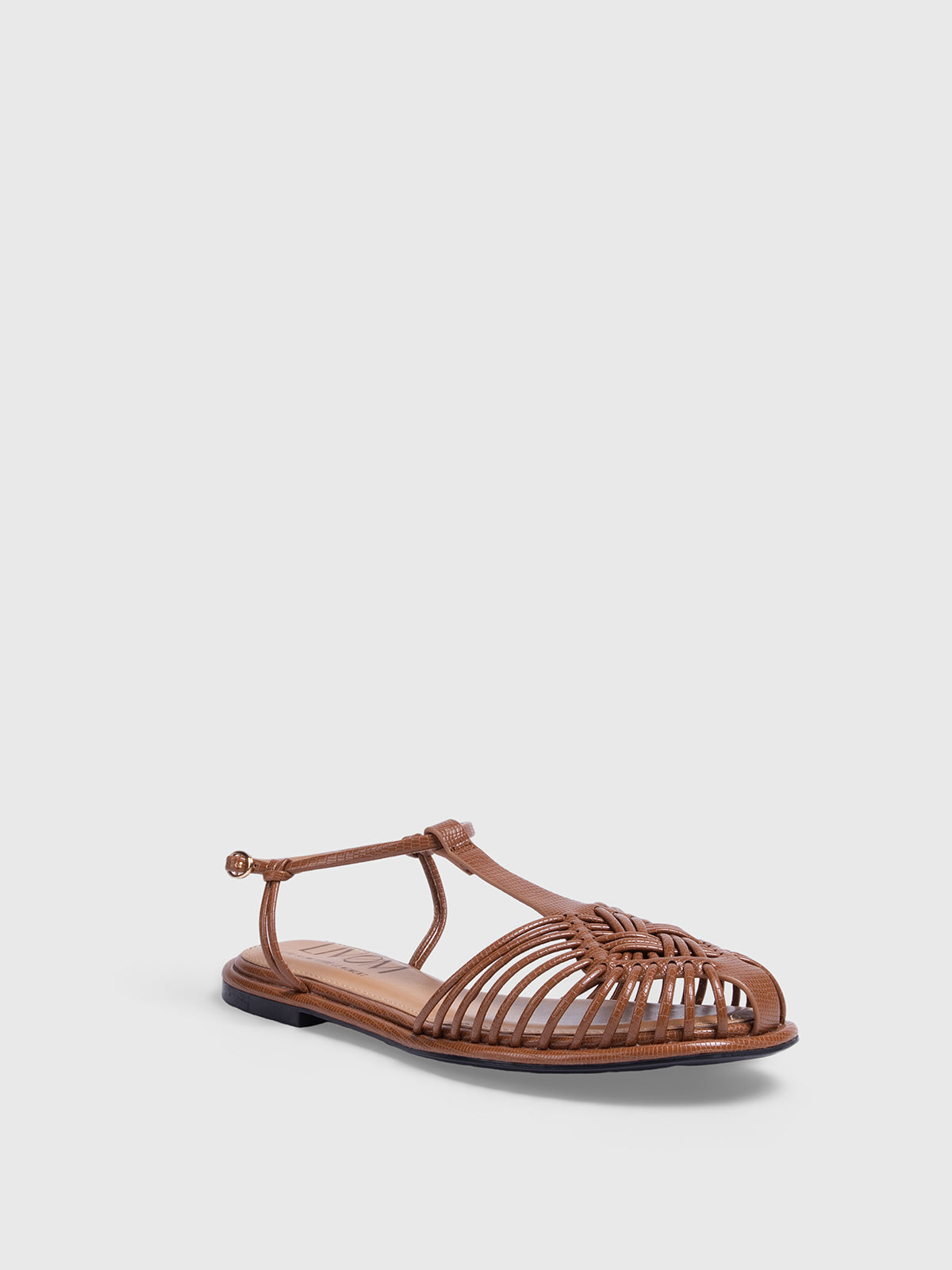 Sandales tressées devant
